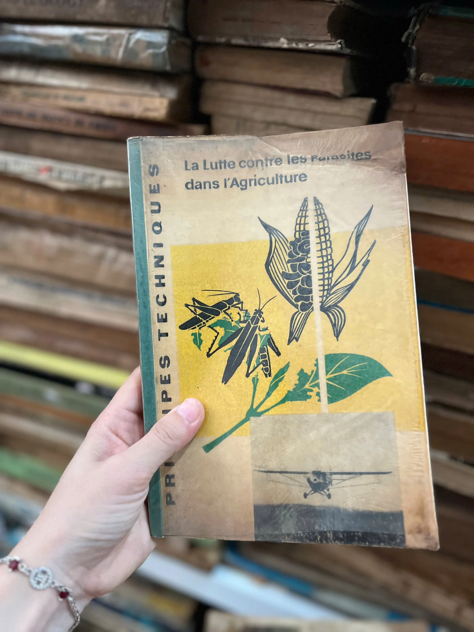 La Lutte contre les Paraoites dán I'Agriculture by  - Sách Book Cover - Ngọc Hiển Books