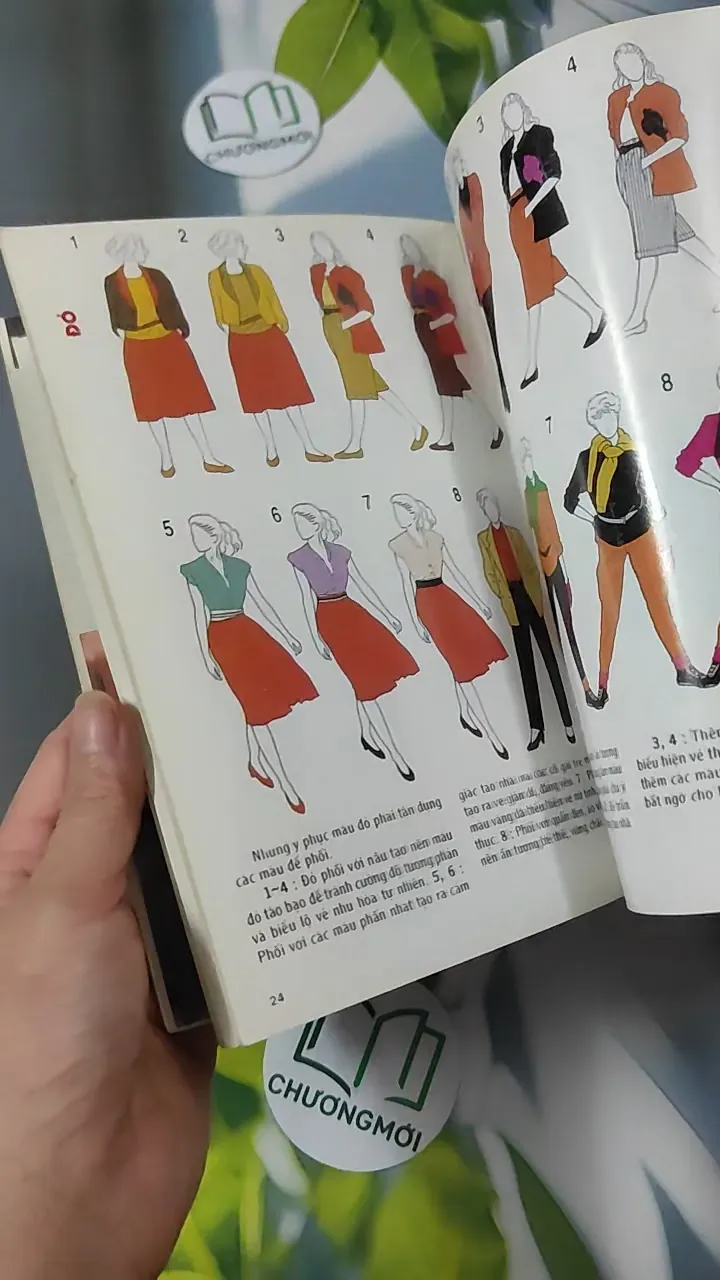 [MIỄN PHÍ BỌC SÁCH] [XƯA] Nghệ Thuật Phối Màu Sắc Trong Trang Phục Hiện Đại (1996) - Lý Ngọc Quỳnh 780856