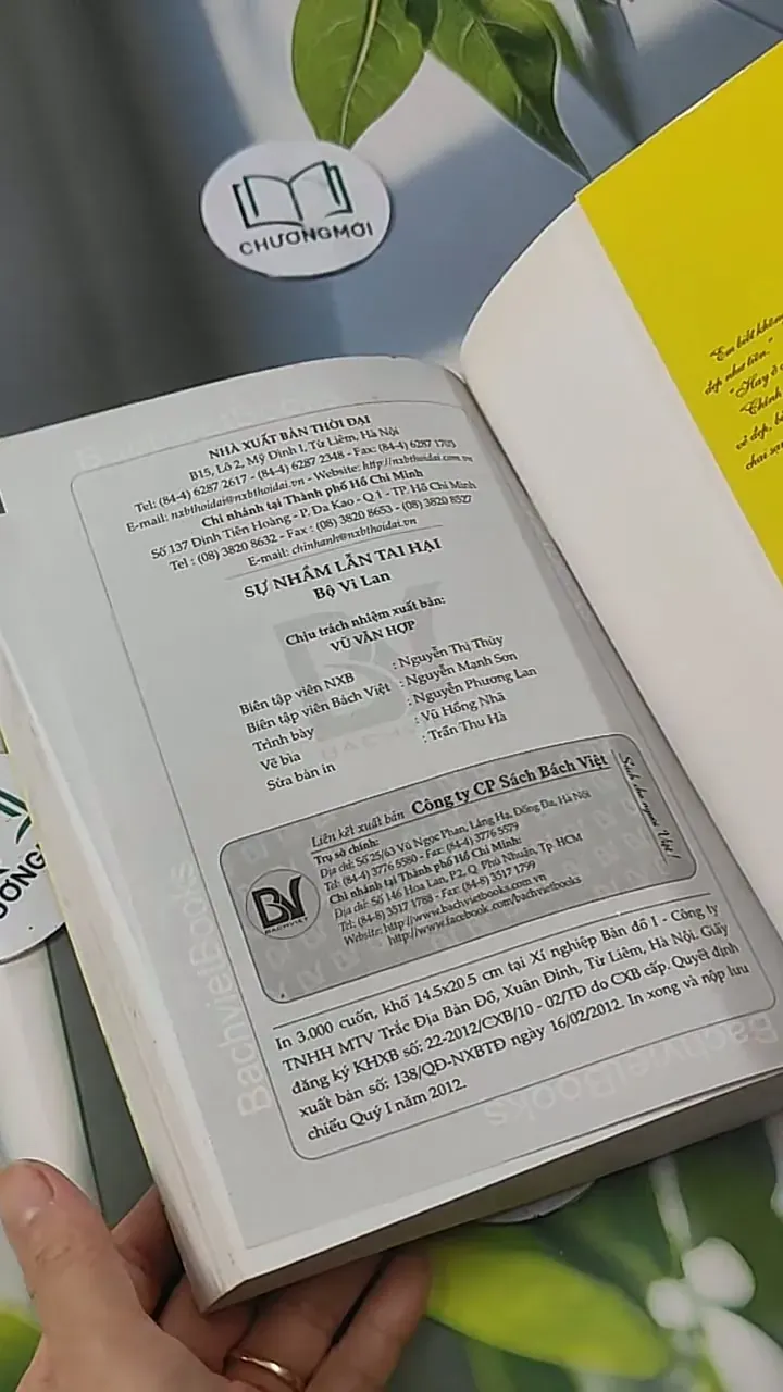 Sự Nhầm Lẫn Tai Hại - Bộ Vi Lan 705599