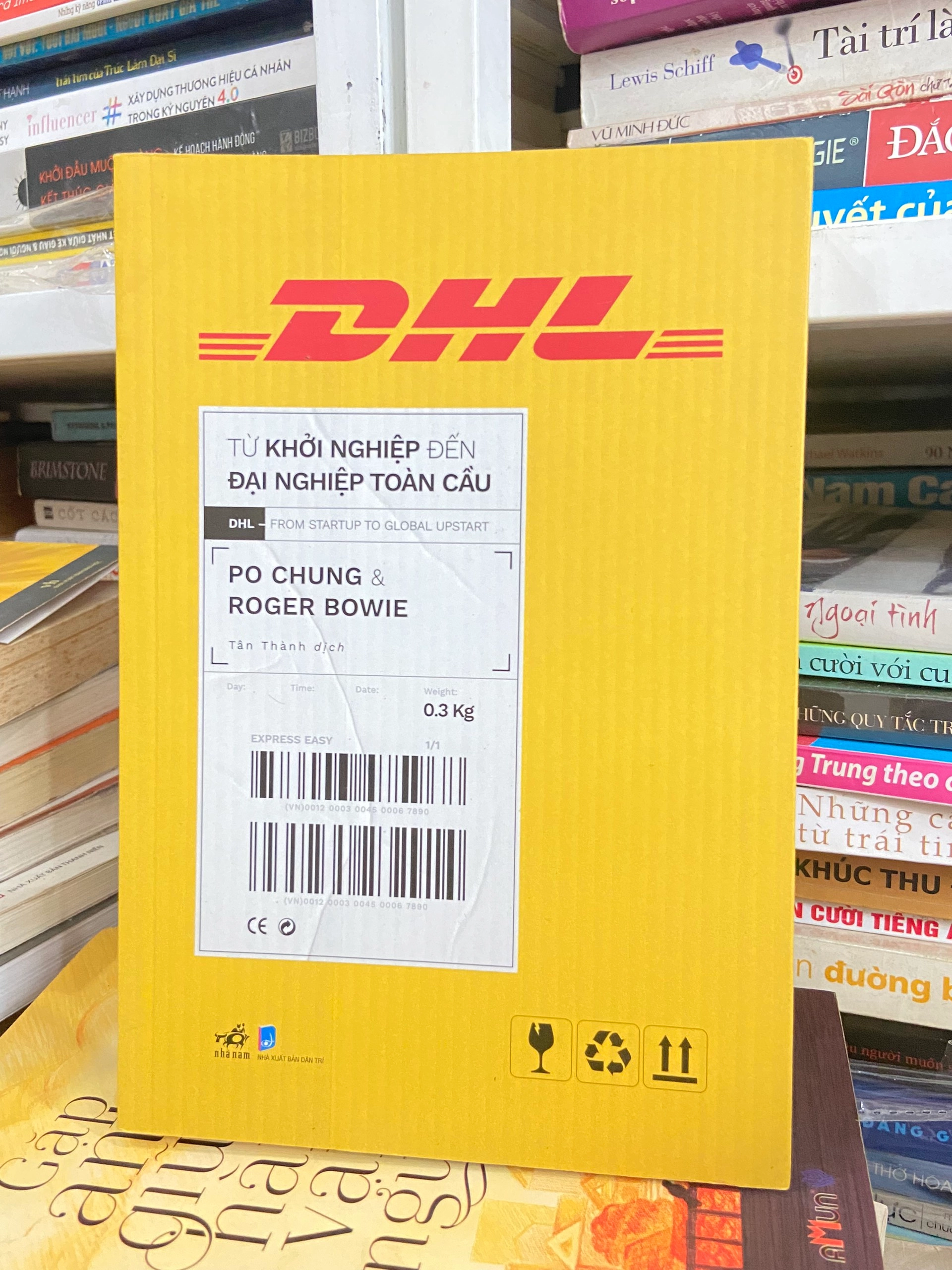 DHL - Từ Khởi Nghiệp Đến Đại Nghiệp Toàn Cầu by  - Sách Book Cover - Ngọc Hiển Books