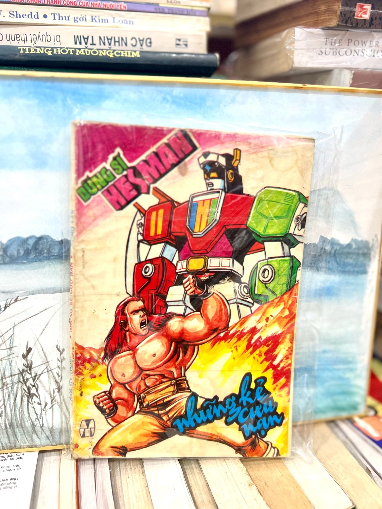 Dùng sĩ Hesman - Những kẻ cứu nạn by  - Sách Book Cover - Ngọc Hiển Books