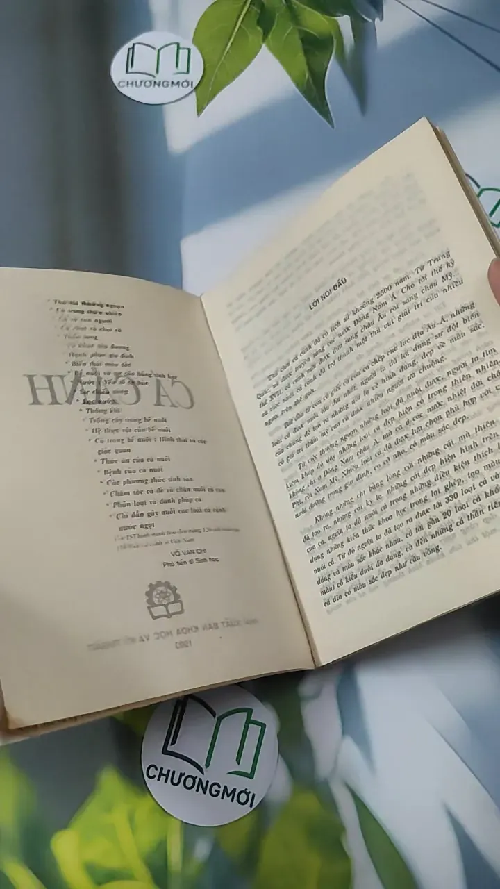 [MIỄN PHÍ BỌC SÁCH] [XƯA] Cá Cảnh (1993) - Võ Văn Chi 780866