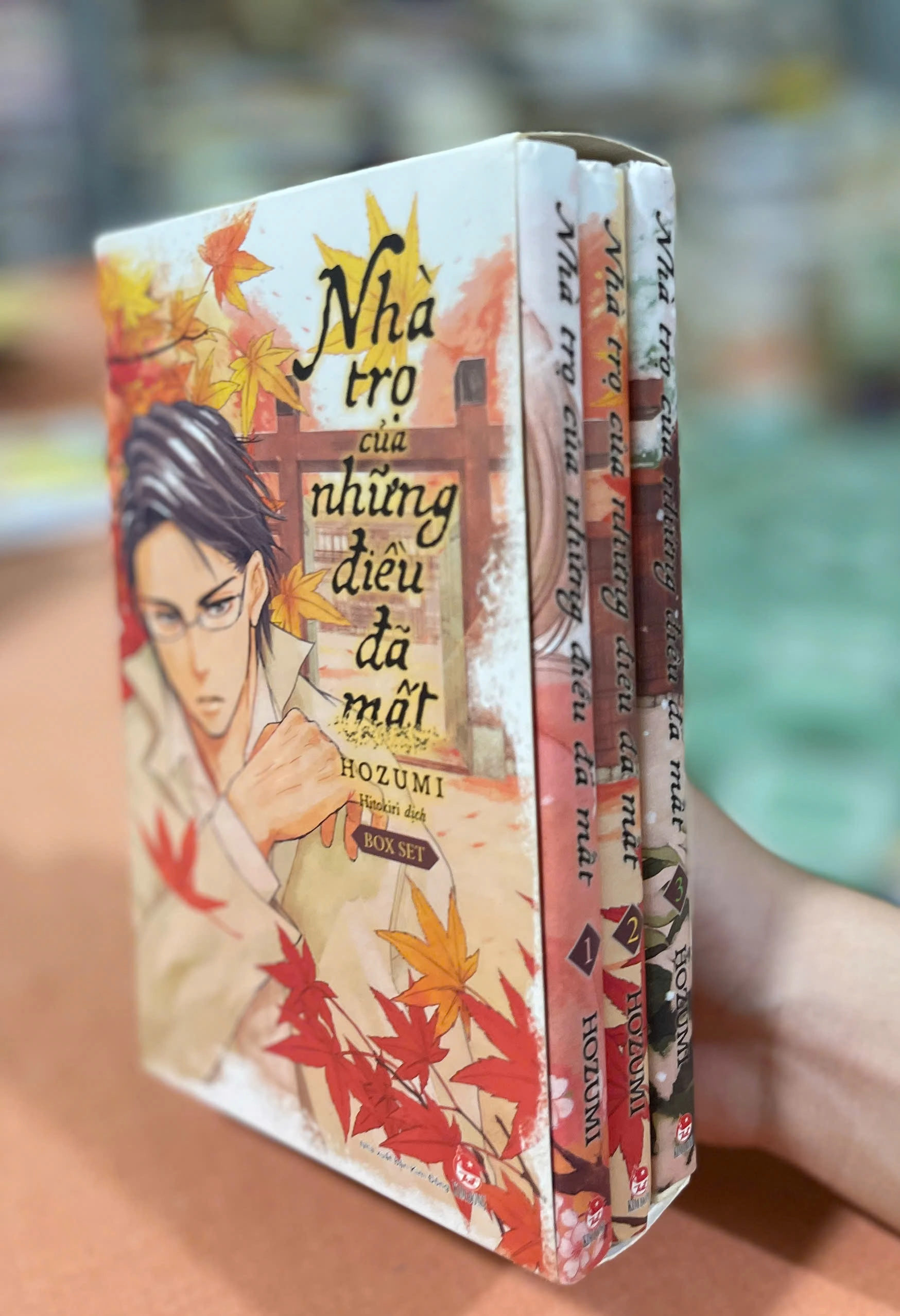 Boxset Nhà trọ của những điều đã mất by Hozumi (dịch: Hitokiri / trong một số nguồn ghi Haruko Ichikawa) - Sách Book Cover - Ngọc Hiển Books