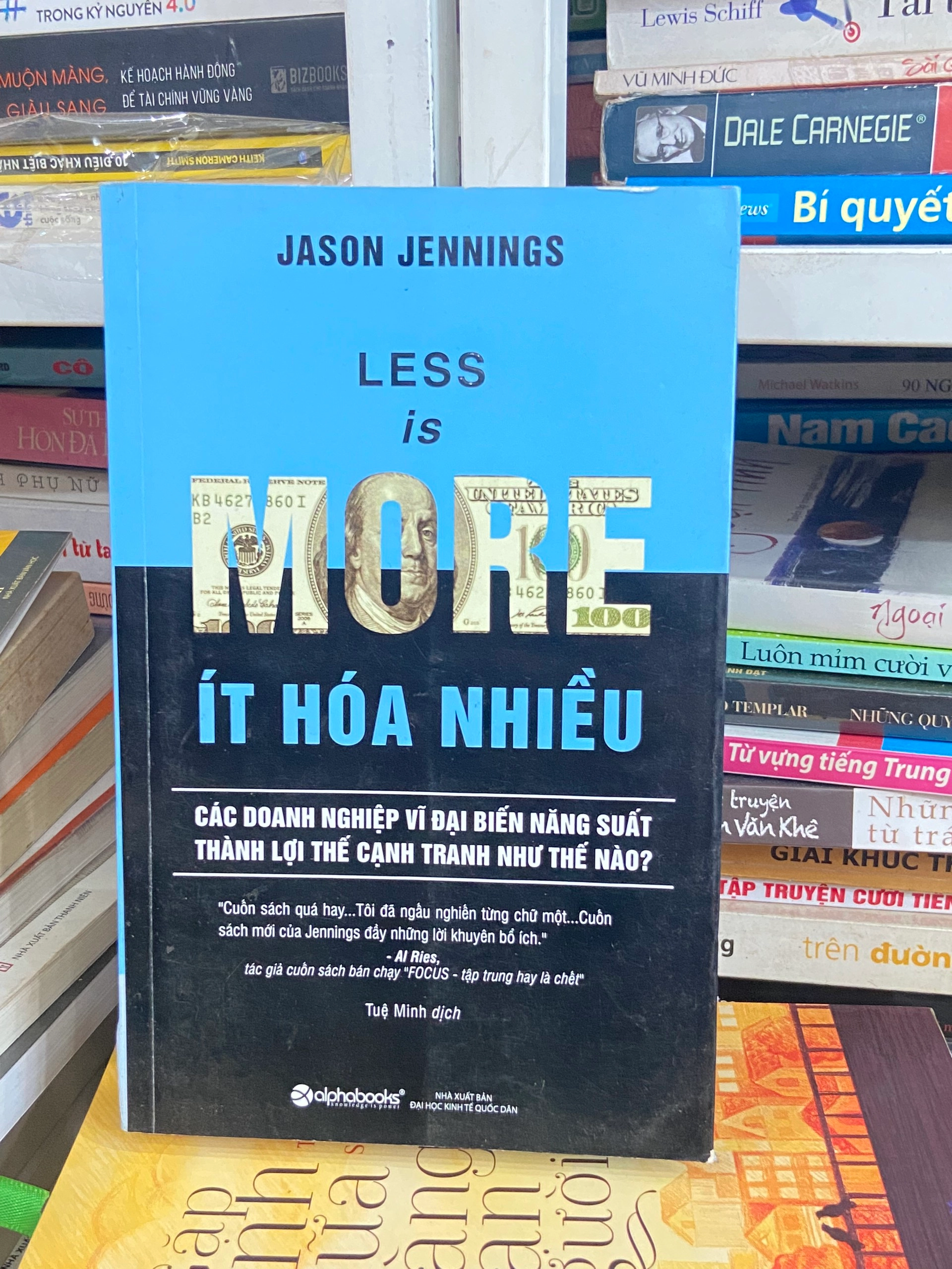 Less Is More - Ít Hóa Nhiều by  - Sách Book Cover - Ngọc Hiển Books