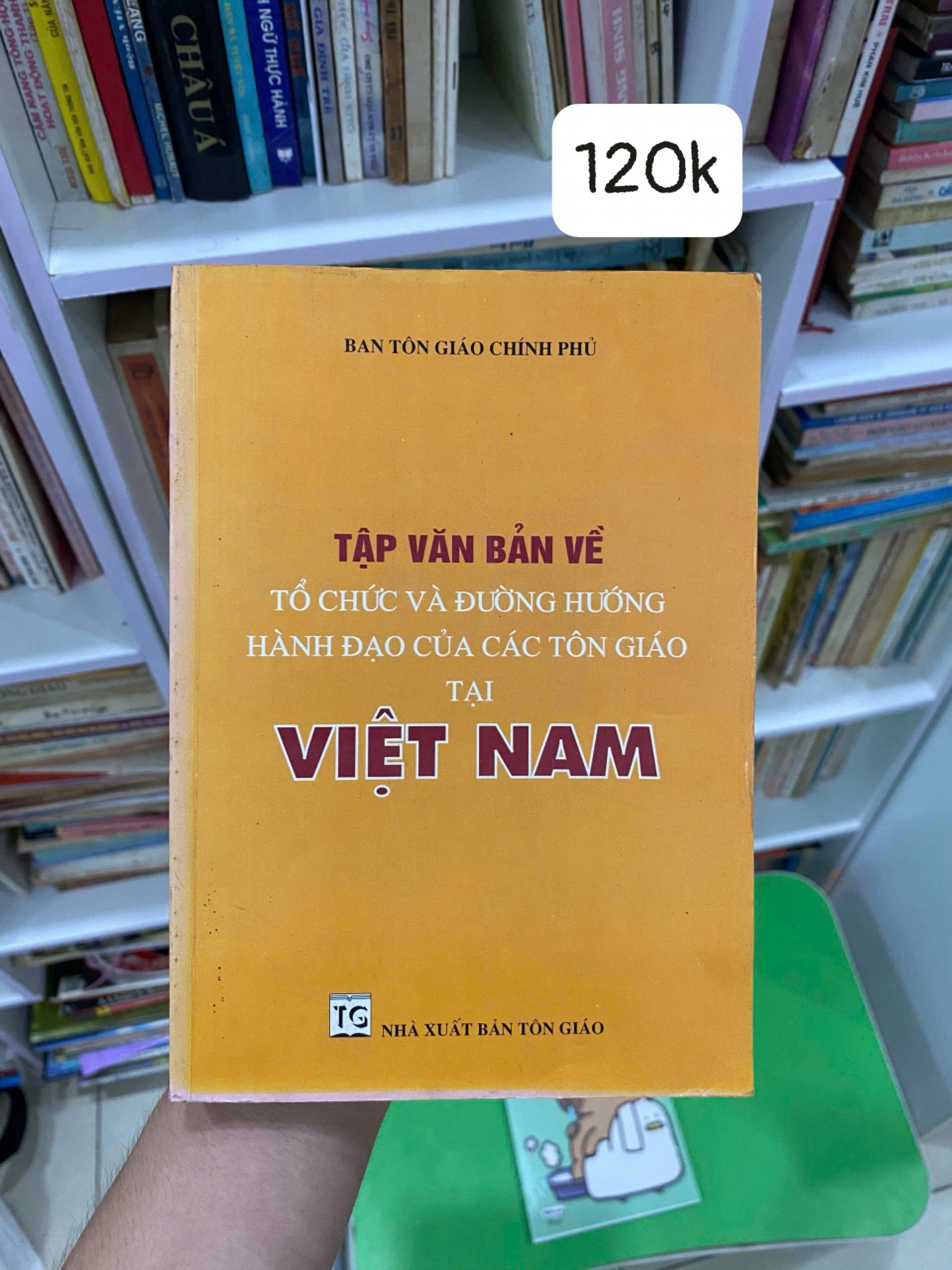 Tập Văn Bản Về Tổ Chức Và Đường Hướng Hành Đạo CỦa Các Tôn Giáo Tại Việt Nam by  - Sách Book Cover - Ngọc Hiển Books
