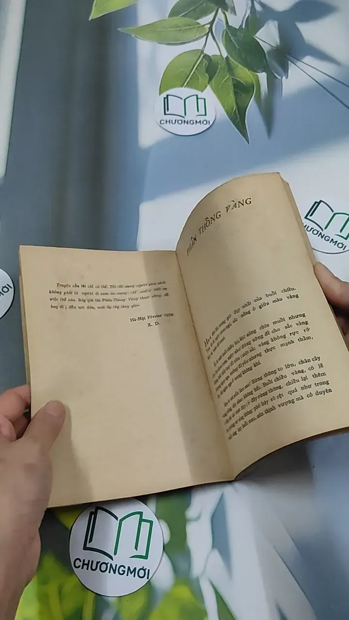 [MIỄN PHÍ BỌC SÁCH] [XƯA] Phấn Thông Vàng (1968) - Xuân Diệu 776042
