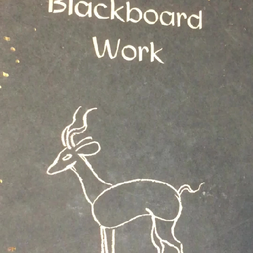 Blackboard Work - H.G.Ramshaw (hardcover) 162655