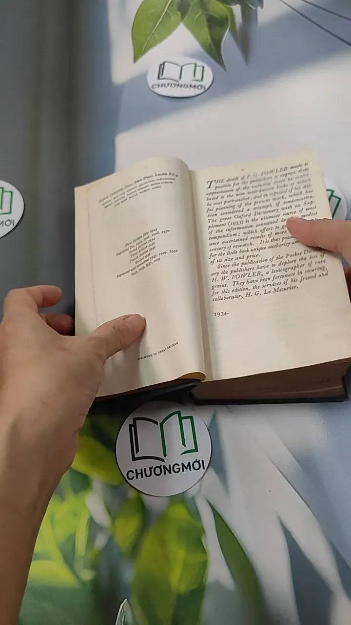 Pocket Oxford Dictionary (1959) 749528