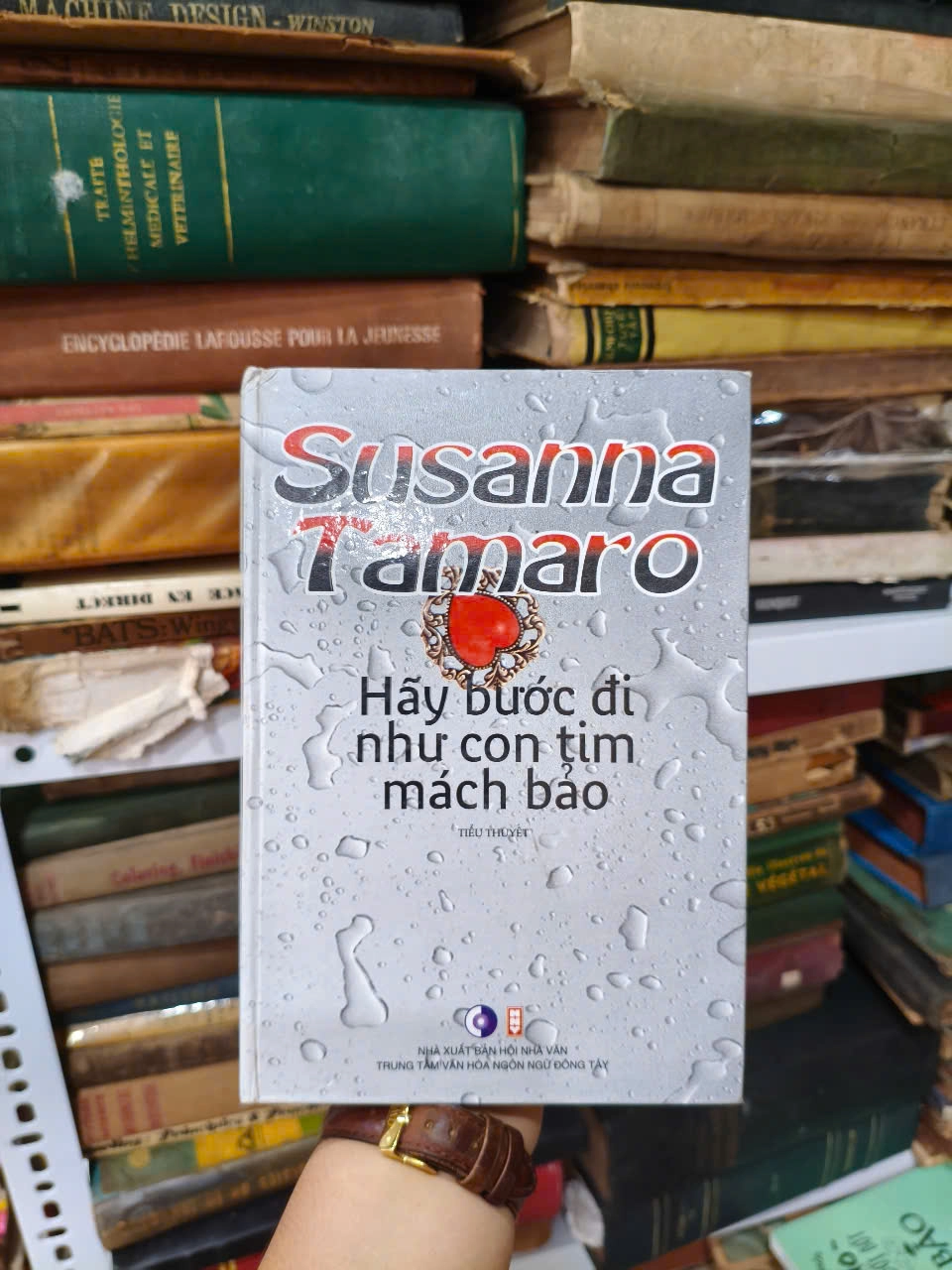 Hãy bước đi như con tim mách bảo by Susanna Tamaro - Sách Book Cover - Ngọc Hiển Books