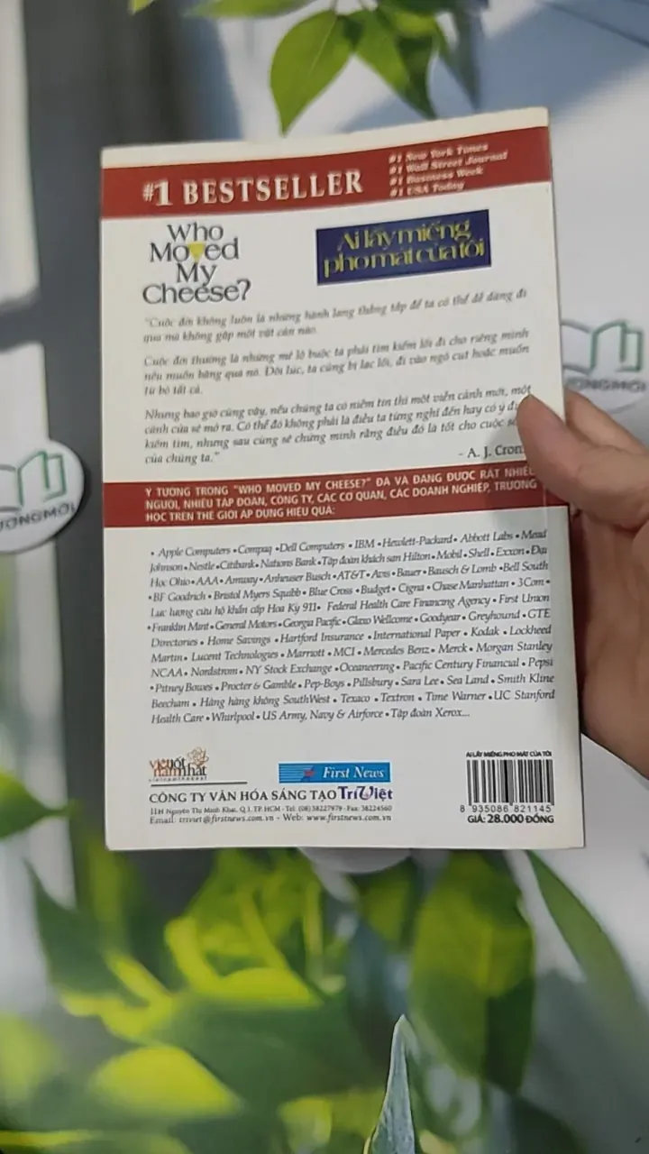 Ai Lấy Miếng Pho Mát Của Tôi? - Spencer Johnson 787084