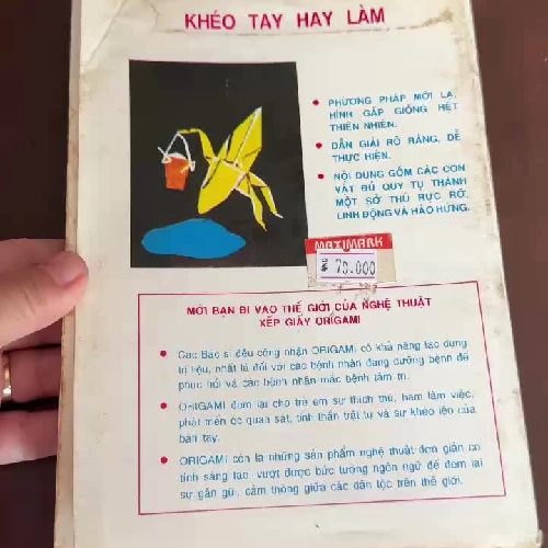 Origami – Nghệ Thuật Xếp Giấy Nhật Bản | Khéo Tay Hay Làm (NXB Trẻ)