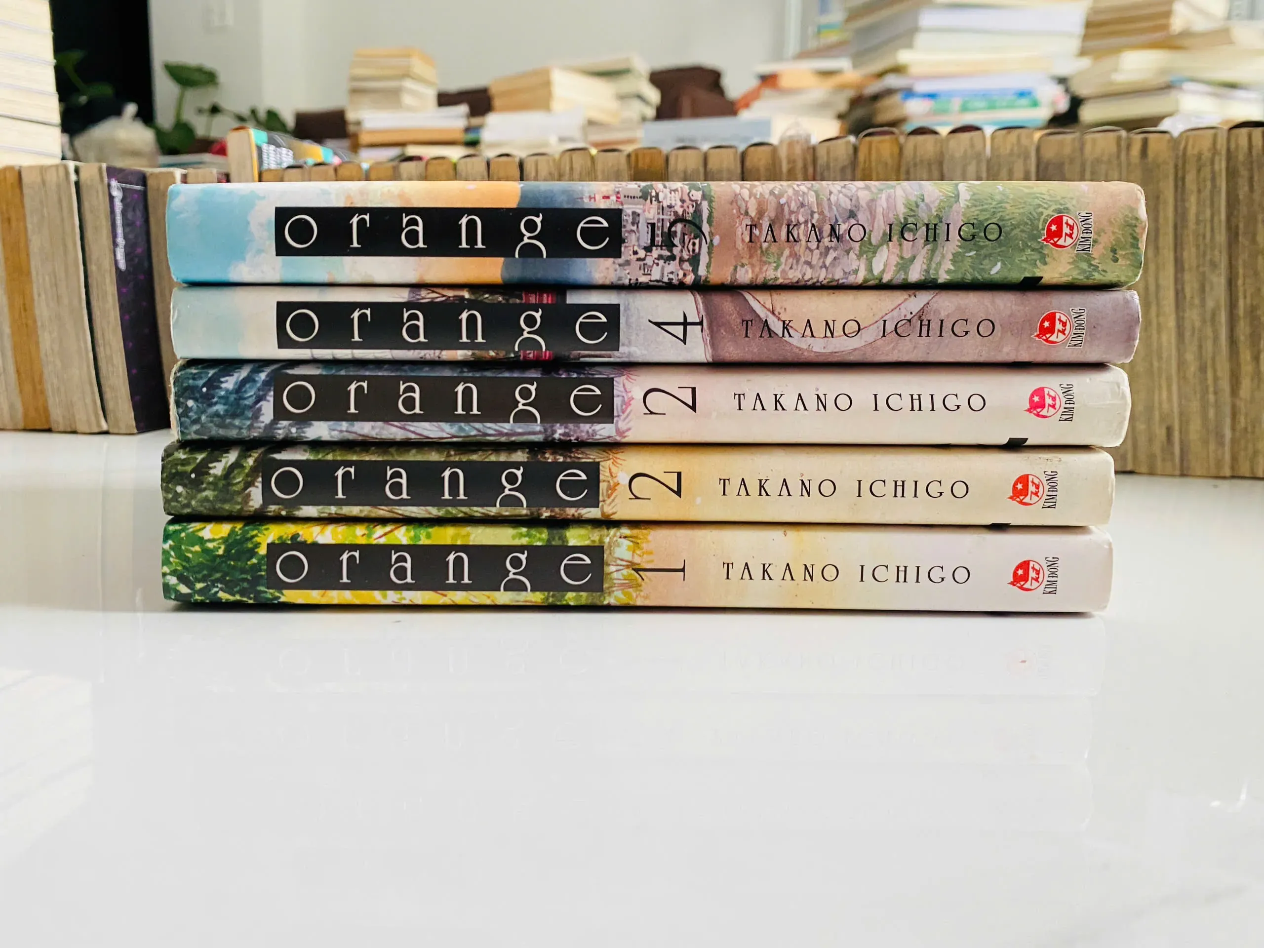 Combo Orange - Lá Thư Từ Tương Lai by  - Sách Book Cover - Ngọc Hiển Books