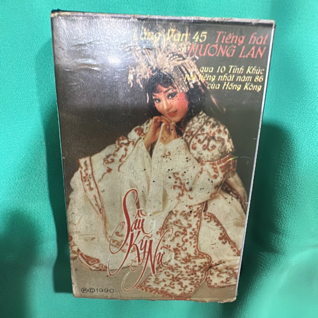 Làng Văn 45 - Sầu Kỹ nữ - Tape - cassette by  - Sách Book Cover - Ngọc Hiển Books