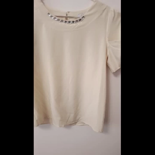 Áo kiểu nữ size M vàng nhạt 1013701