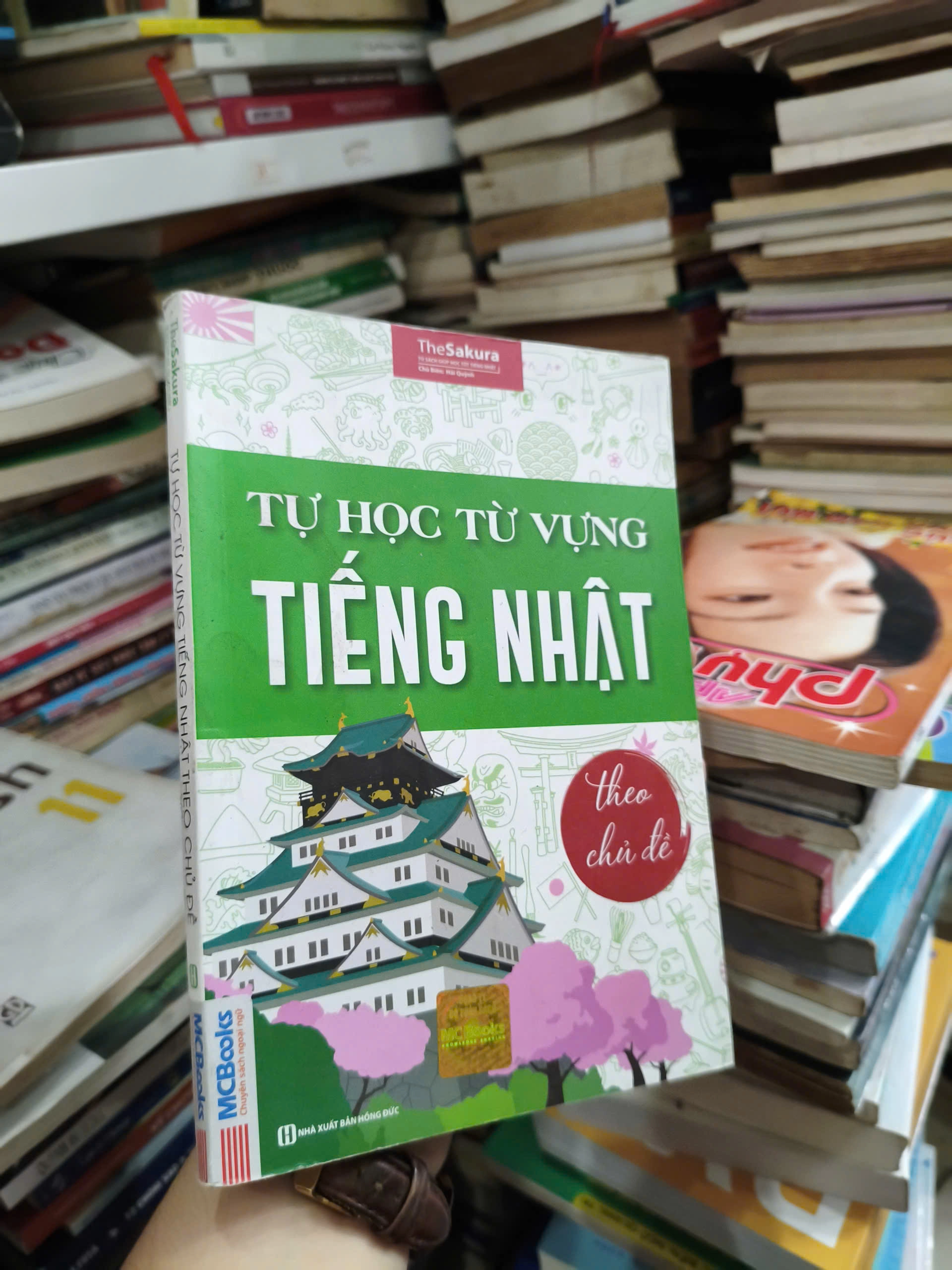 Tự Học Từ Vựng Tiếng Nhật Theo Chủ Đề by Minh Nhật - Sách Book Cover - Ngọc Hiển Books