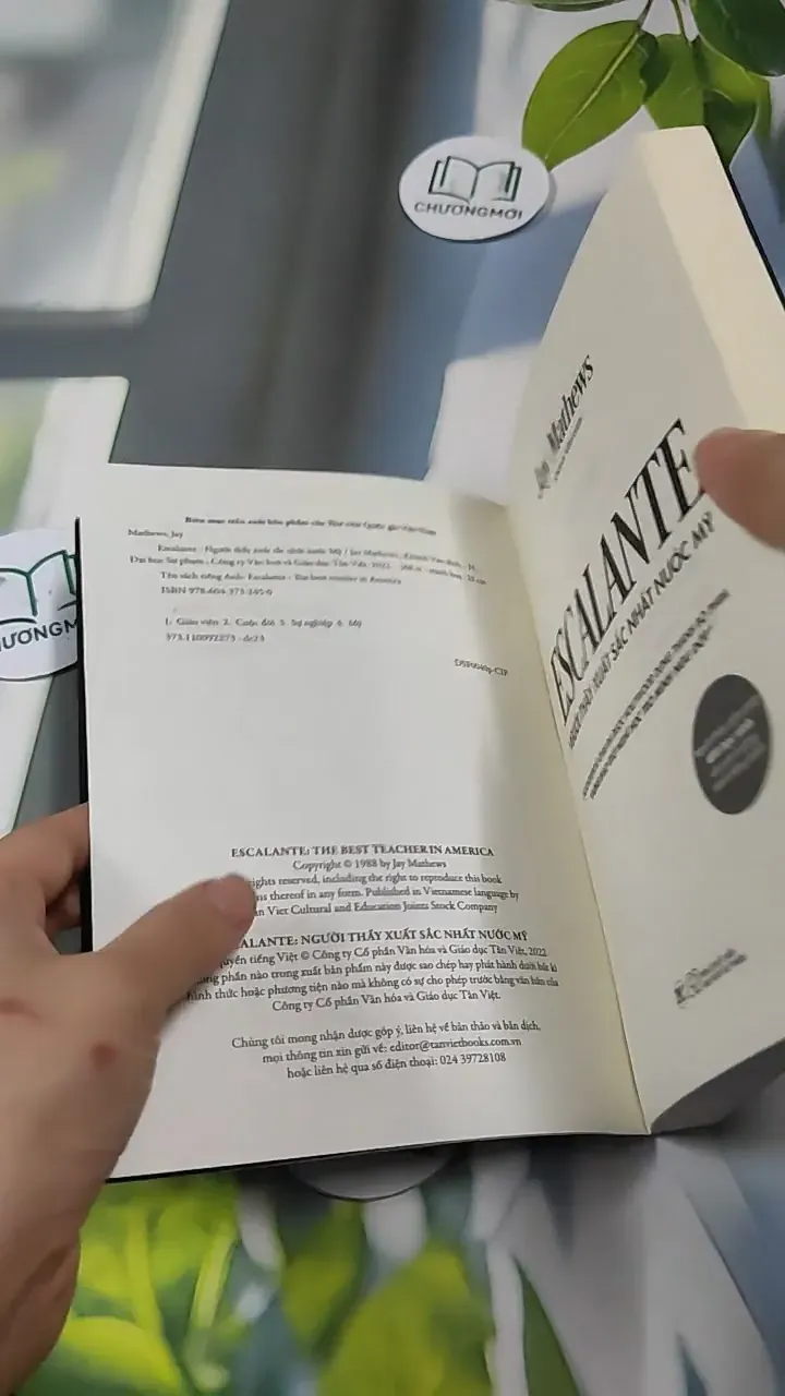 Escalante: Người Thầy Xuất Sắc Nhất Nước Mỹ - Jay Mathews 727336