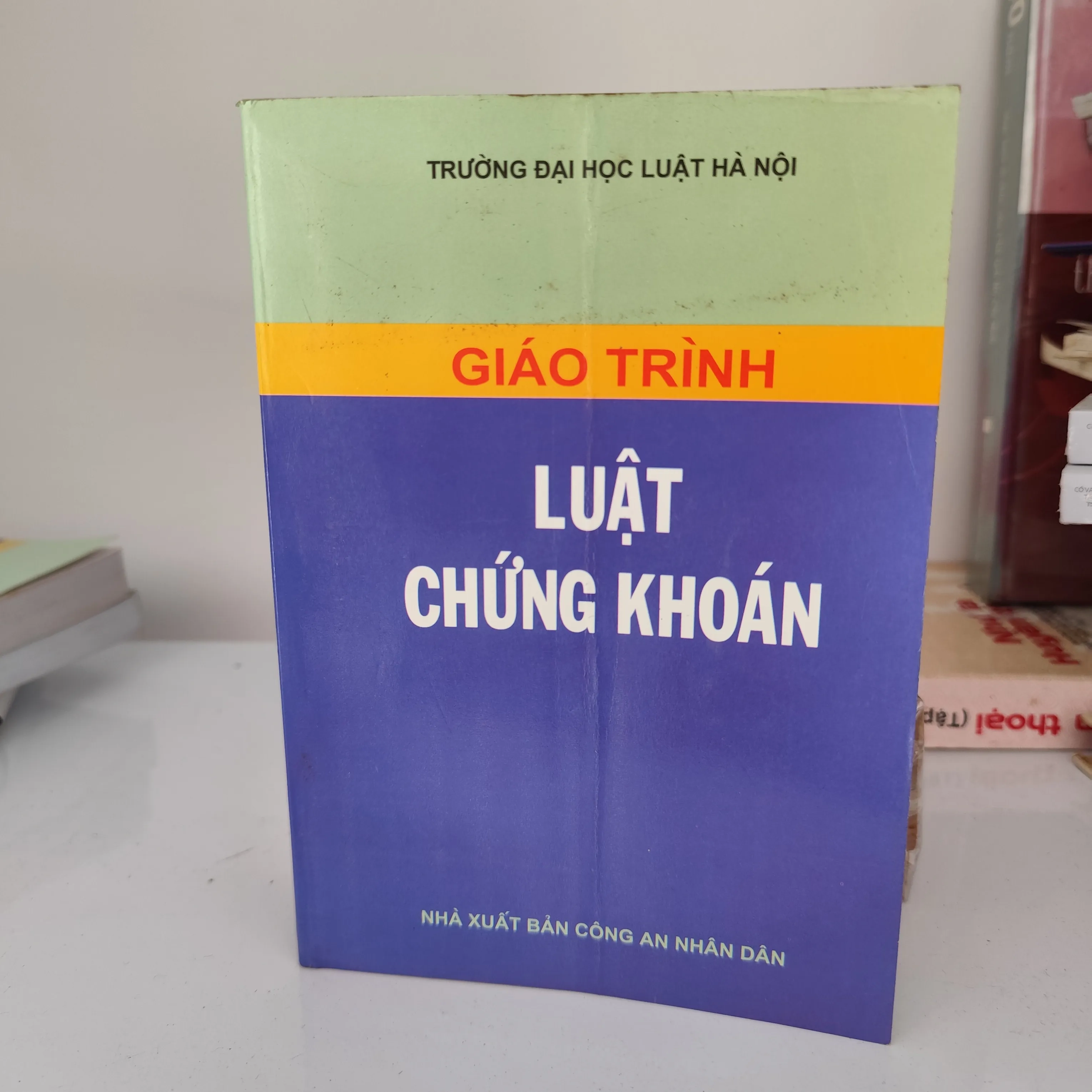 Giáo trình luật chứng khoán by  - Sách Book Cover - Ngọc Hiển Books