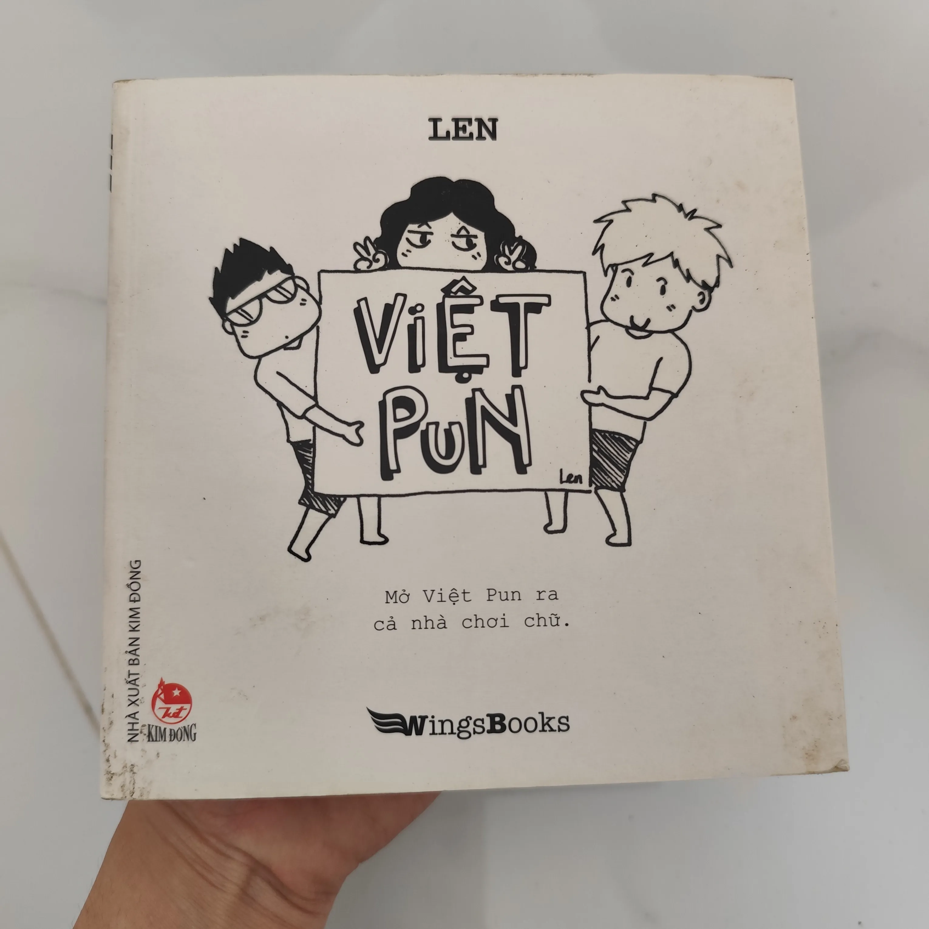 Việt Pun- Len by  - Sách Book Cover - Ngọc Hiển Books