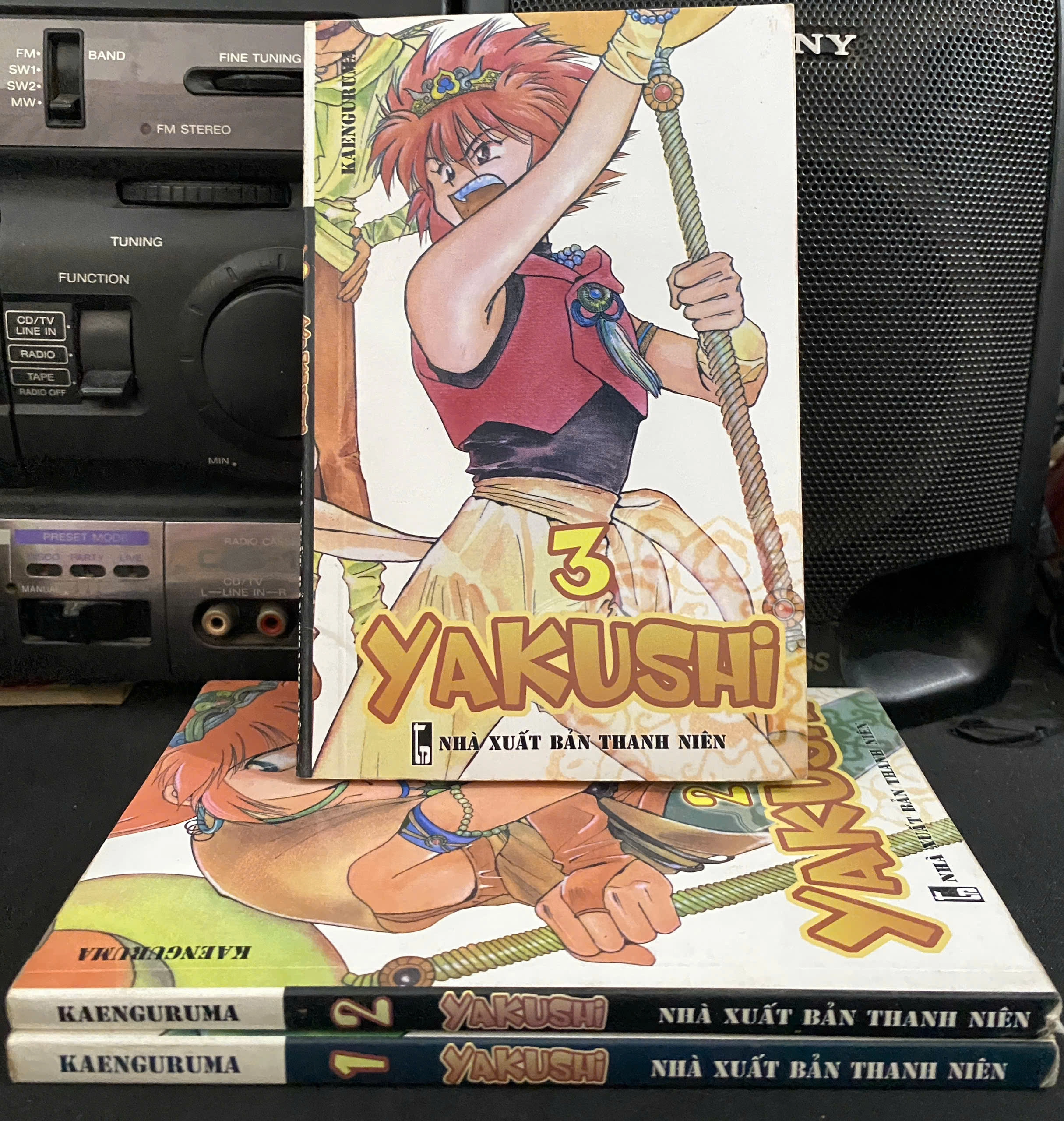 YAKUSHI 1-3 by  - Sách Book Cover - Ngọc Hiển Books