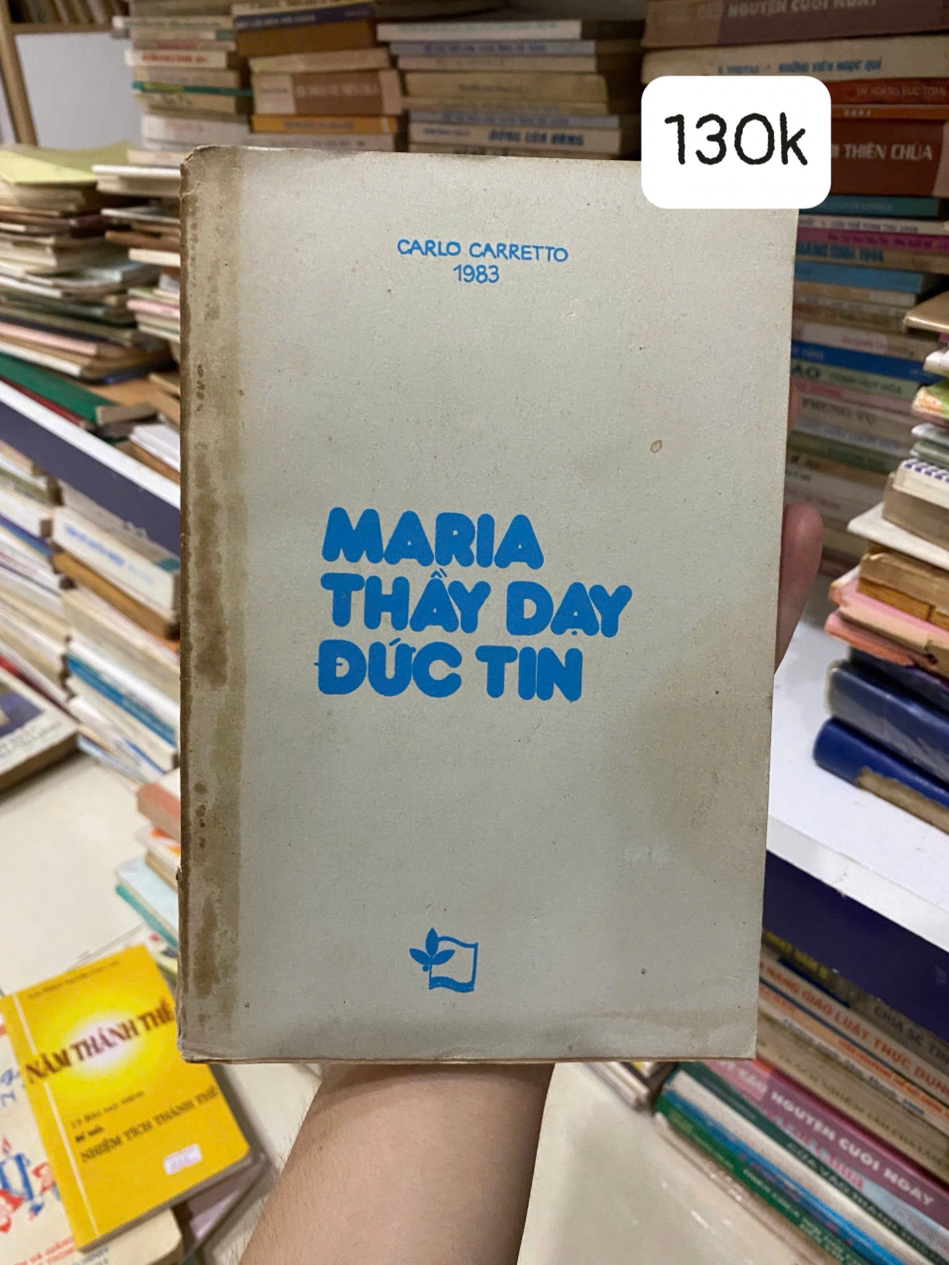 Maria thầy dạy đức tin by Carlo Carretto - Sách Book Cover - Ngọc Hiển Books