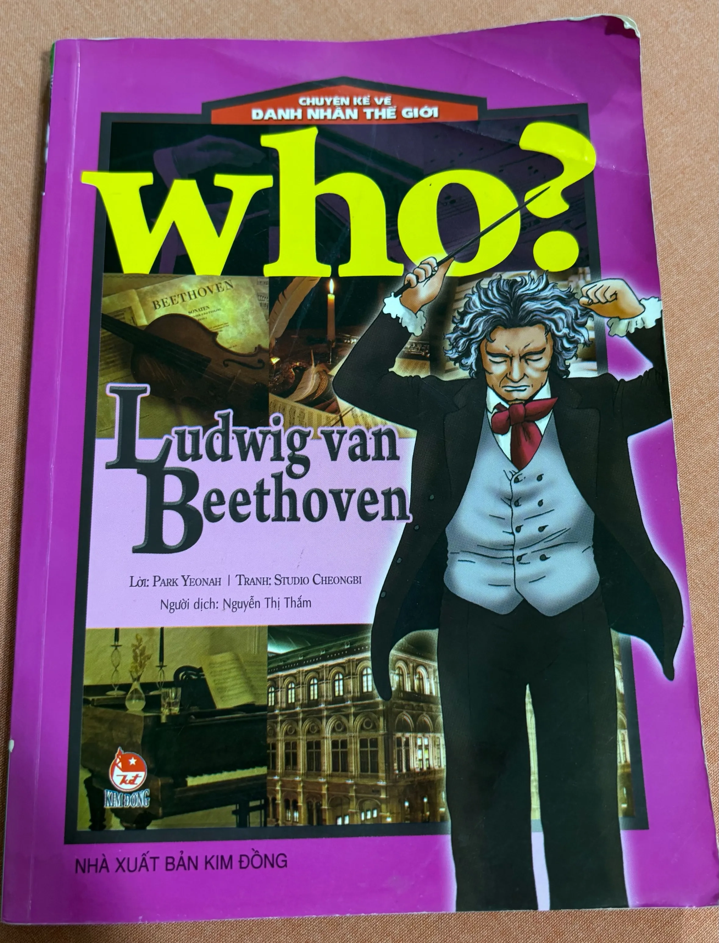 Ludwig van Beethoven 🌊 by  - Sách Book Cover - Ngọc Hiển Books