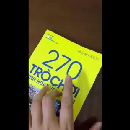 270 trò chơi sinh hoạt vòng tròn - Huỳnh Toàn