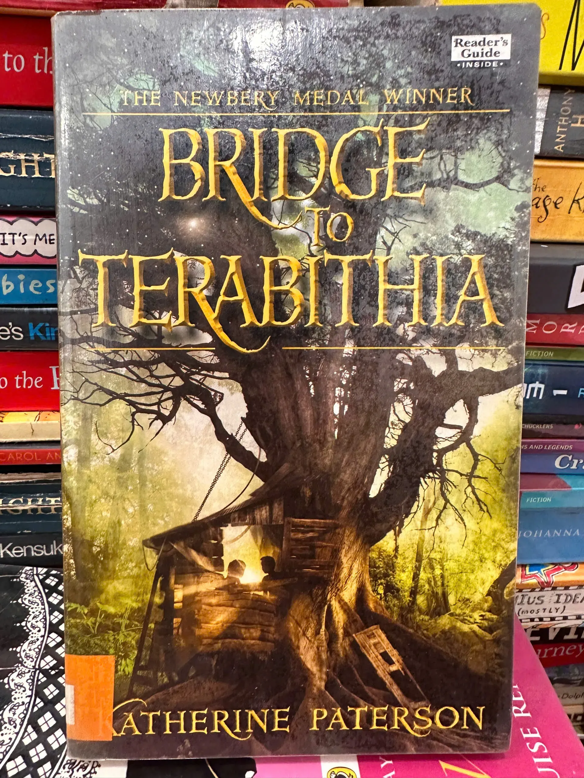l Bridge to Terabithia by Katherine Paterson by  - Sách Book Cover - Ngọc Hiển Books