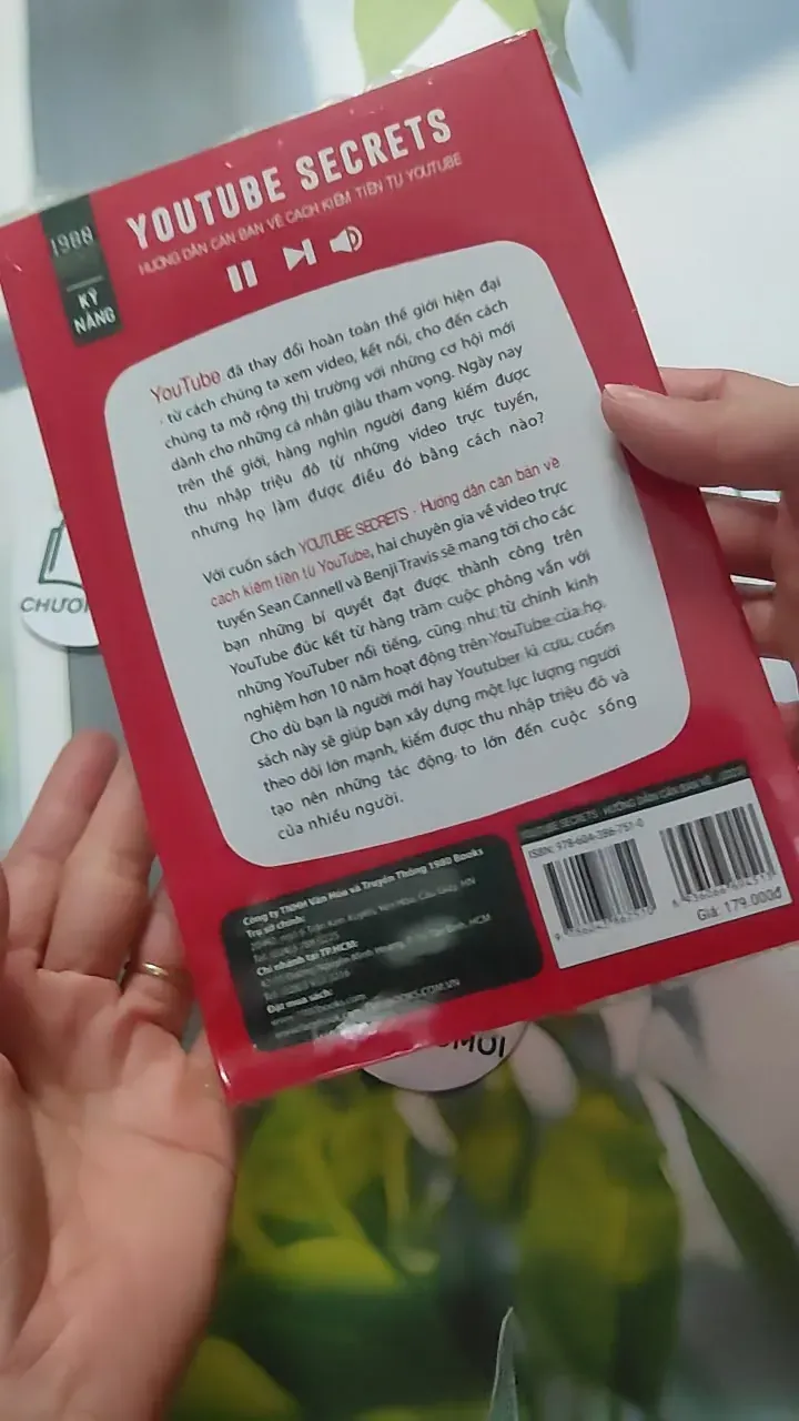 [MIỄN PHÍ BỌC SÁCH] YouTube Secrets - Sean Cannell & Benji Travis 787039