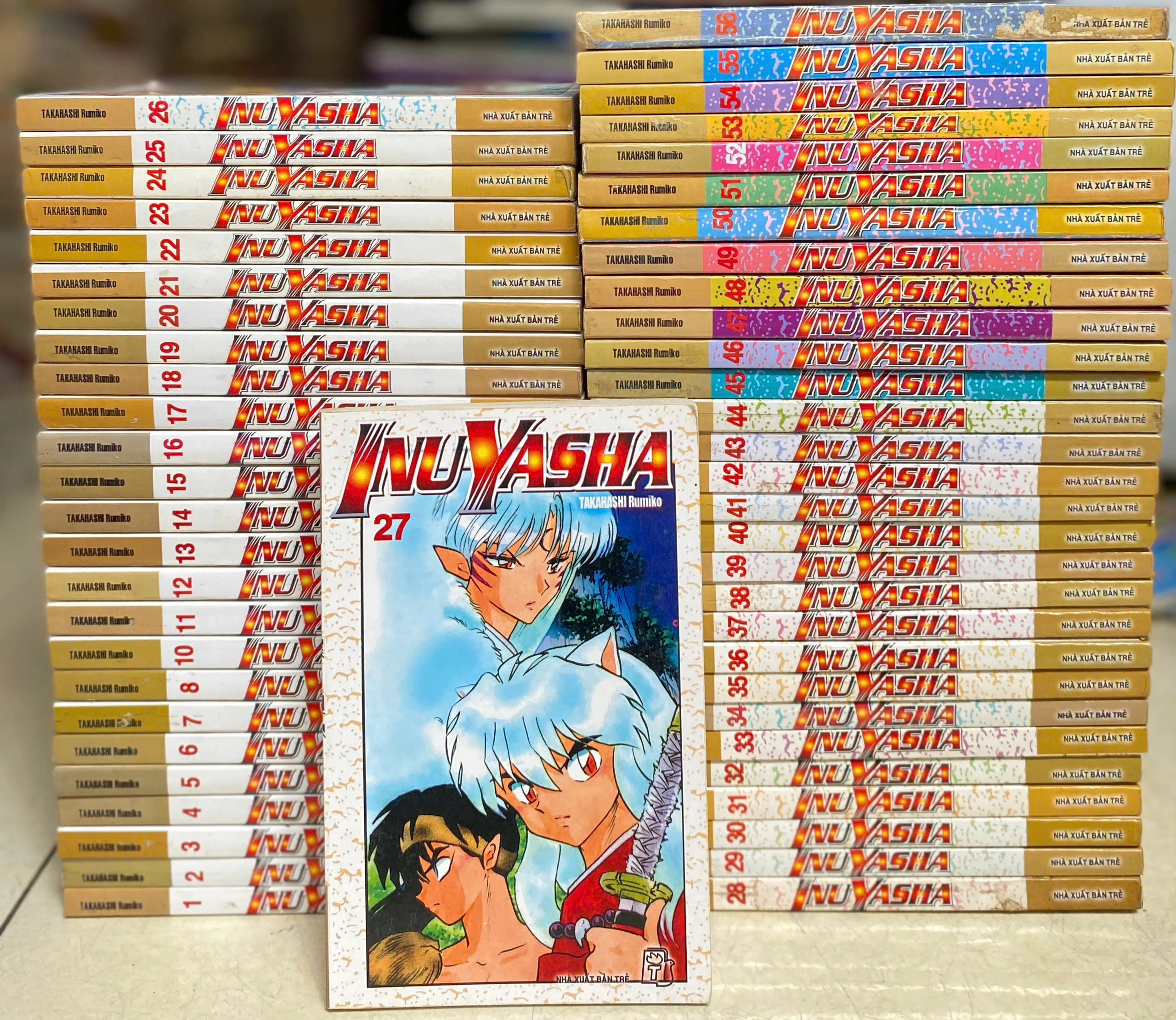Bộ Inuyasha Tập 1- 56 by Takahashi Rumiko - Sách Book Cover - Ngọc Hiển Books