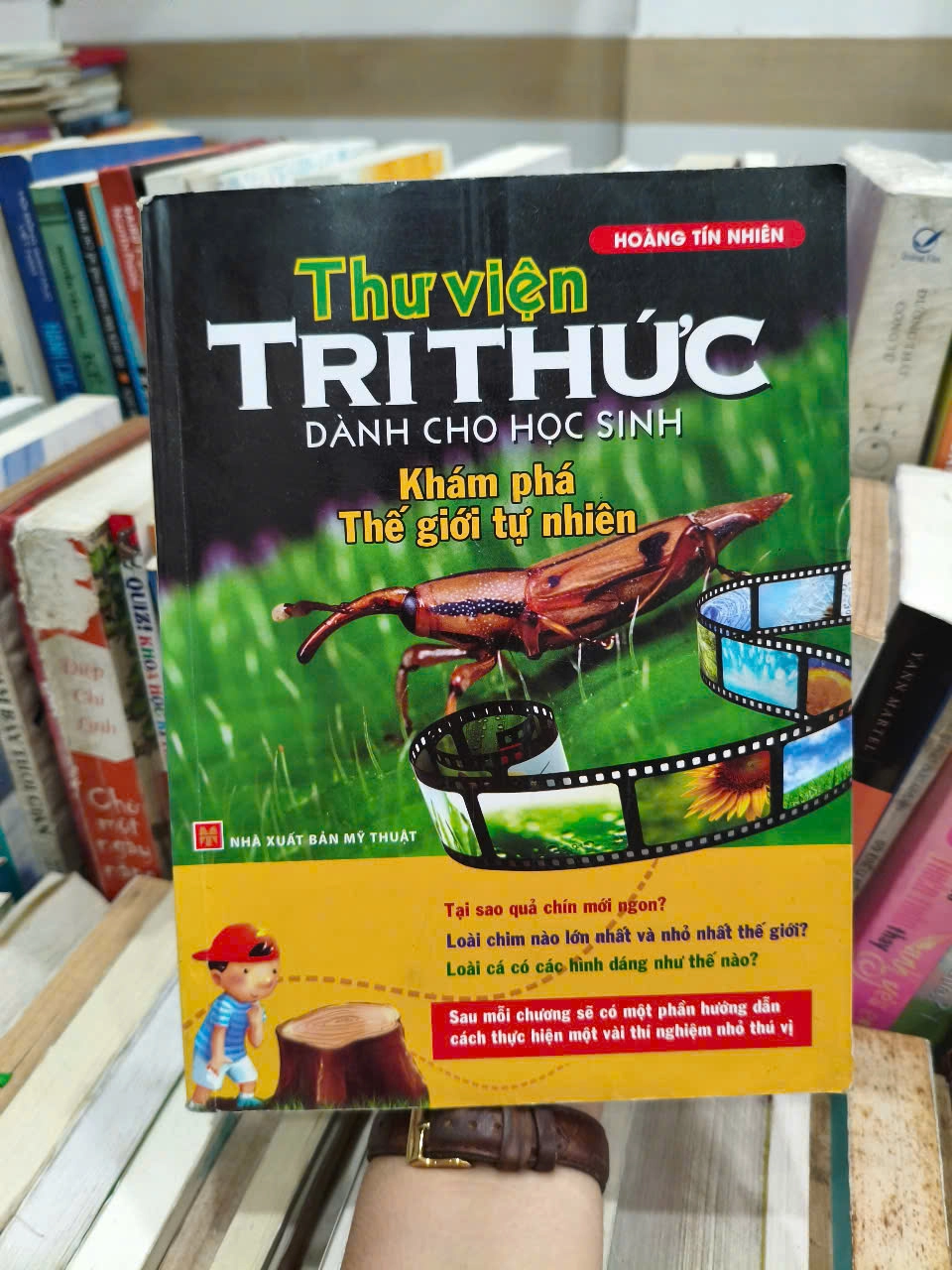 Thư Viện Tri Thức Dành Cho Học Sinh - Khám Phá Thế Giới Tự Nhiên + Những câu chuyện li kì by  - Sách Book Cover - Ngọc Hiển Books