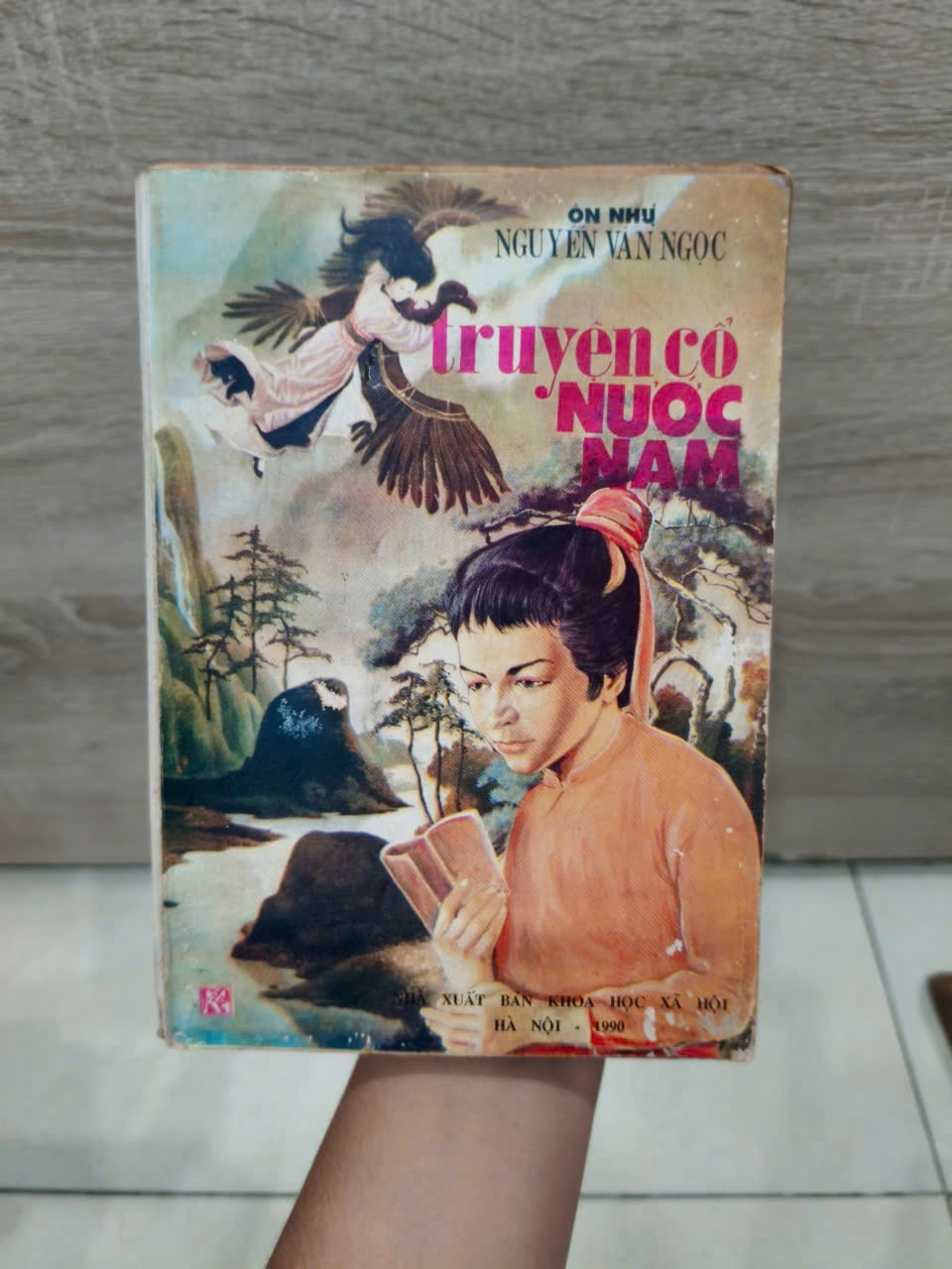TRUYỆN CỔ NƯỚC NAM - ÔN NHƯ NGUYỄN VĂN NGỌC by Ôn Như (Nguyễn Văn Ngọc) - Sách Book Cover - Ngọc Hiển Books