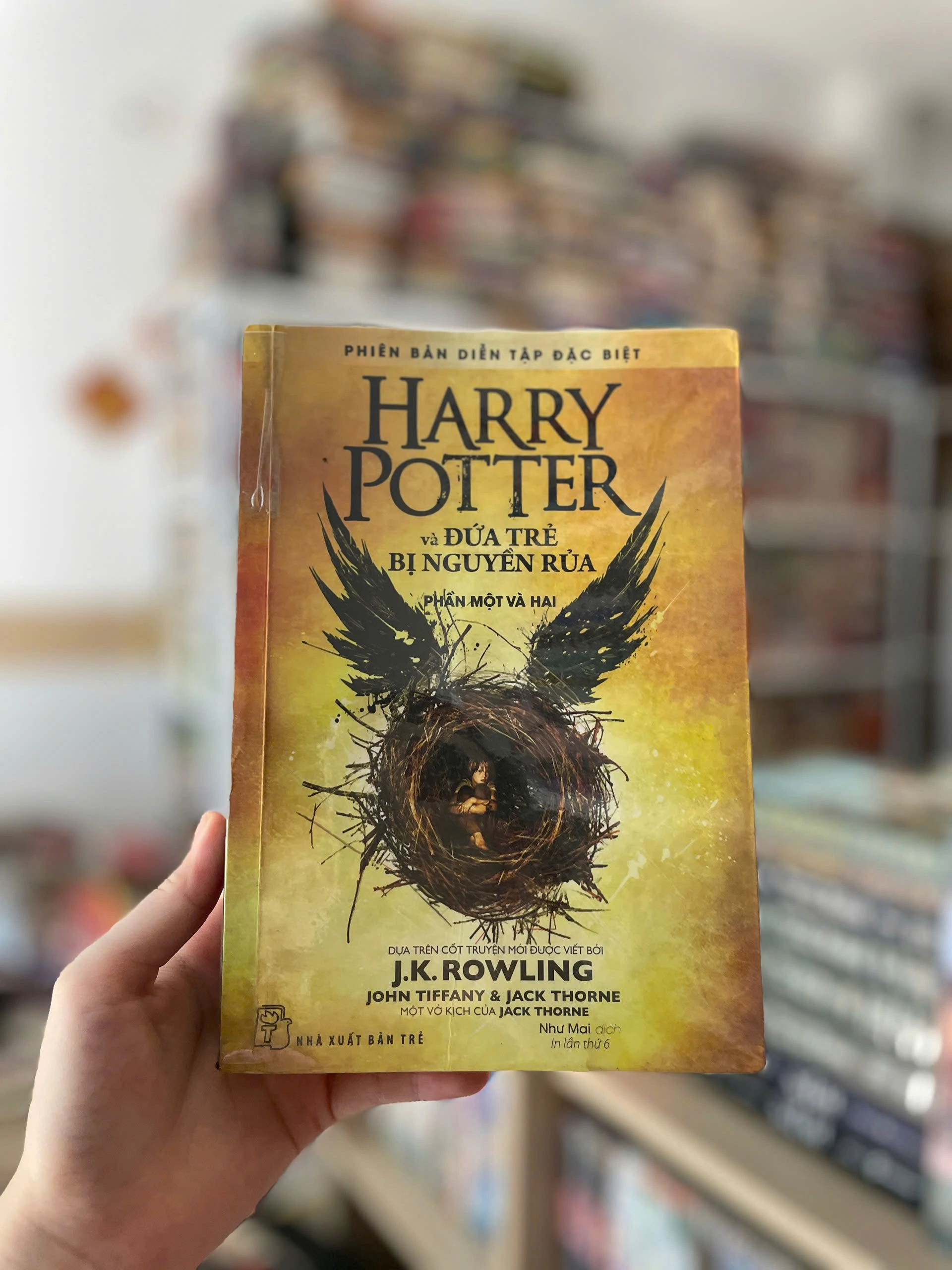 Harry Potter Và Đứa Trẻ Bị Nguyền Rủa: Phần Một Và Hai by J.K. Rowling, Jack Thorne, John Tiffany - Sách Book Cover - Ngọc Hiển Books
