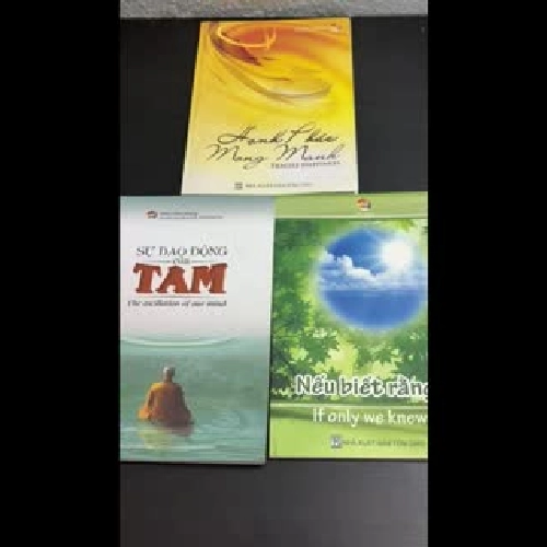 Combo 3 cuốn: Hạnh Phúc Mong Manh-Sự Dao Động Của Tâm-Nếu Biết Rằng…