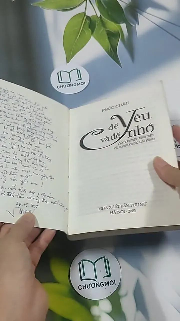 Để yêu và để nhớ - Phúc Châu 695013