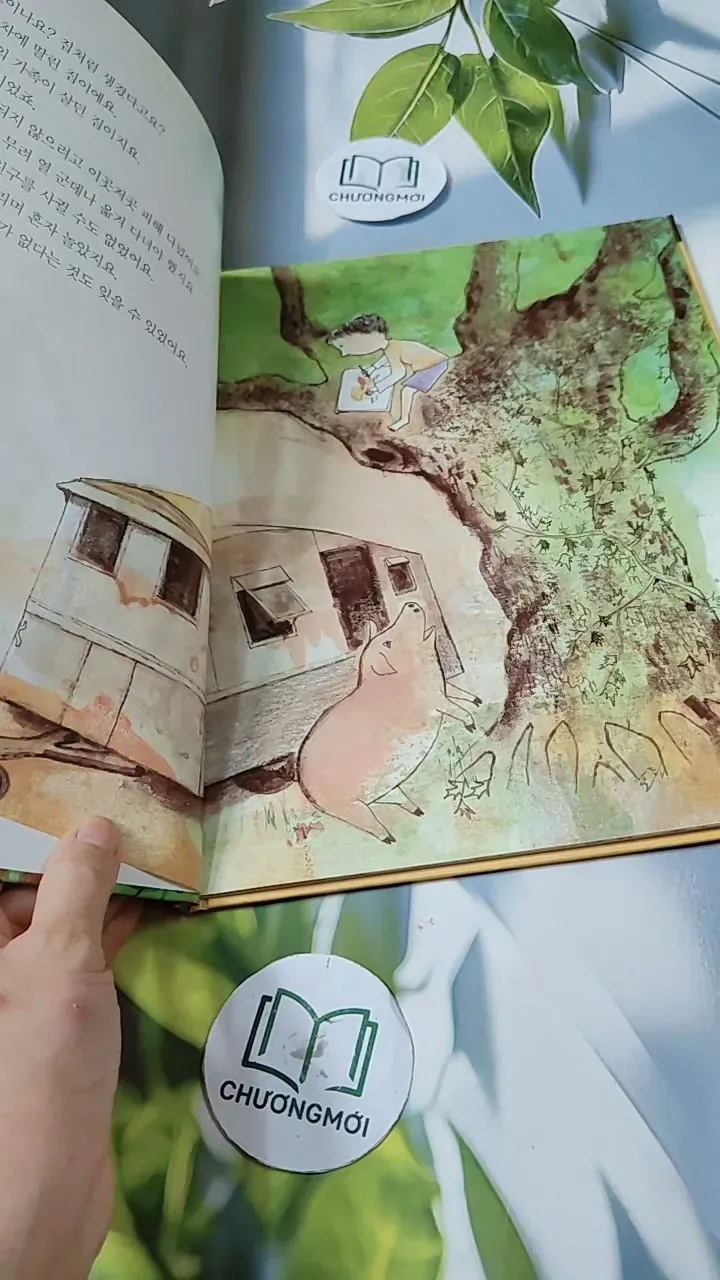 [Tặng nẹp góc] Truyện thiếu nhi Hàn Quốc: Danh nhân 64 -  지인지기 인물 이야기: 존 버닝엄 732012