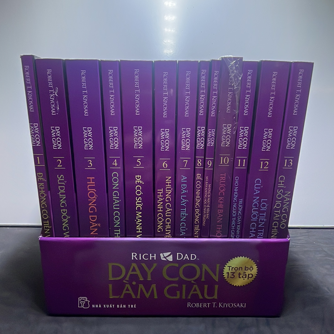 Boxset dạy con làm giàu 13 tập mới 95% chính hãng