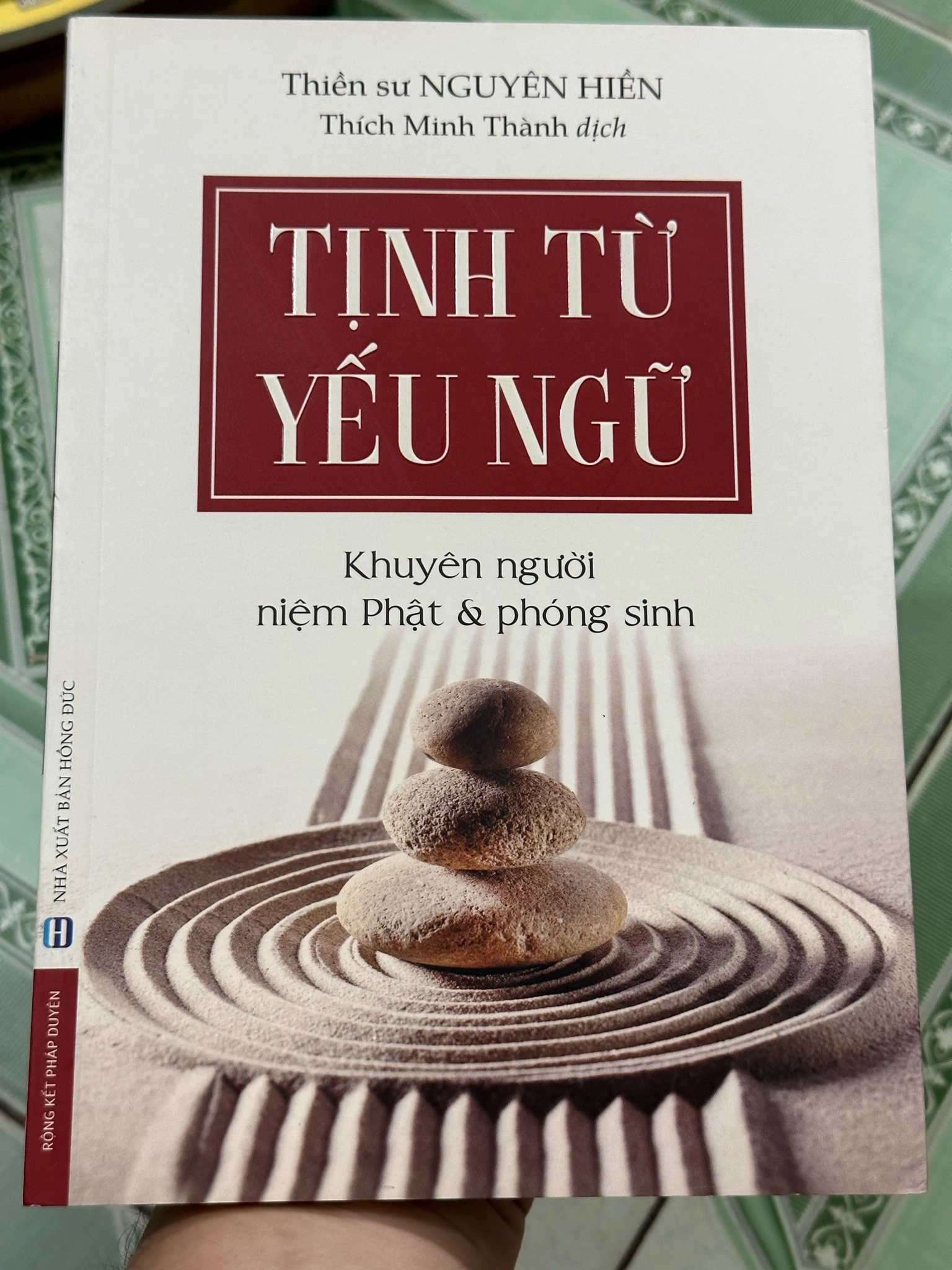 Tịnh Từ Yếu Ngữ - Thiền Sư Nguyên Hiền by  - Sách Book Cover - Ngọc Hiển Books