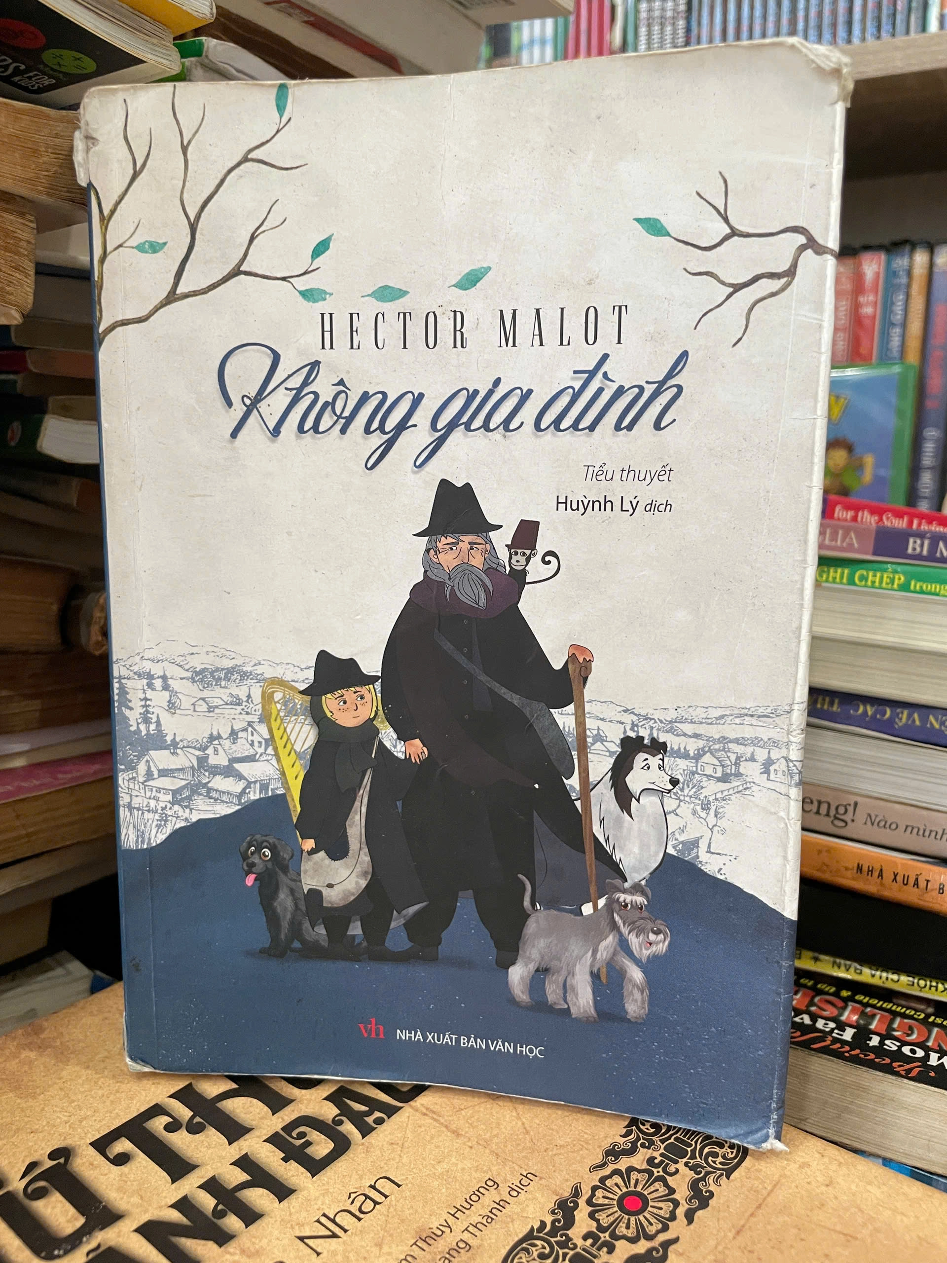 Không Gia Đình - Hector Malot by  - Sách Book Cover - Ngọc Hiển Books