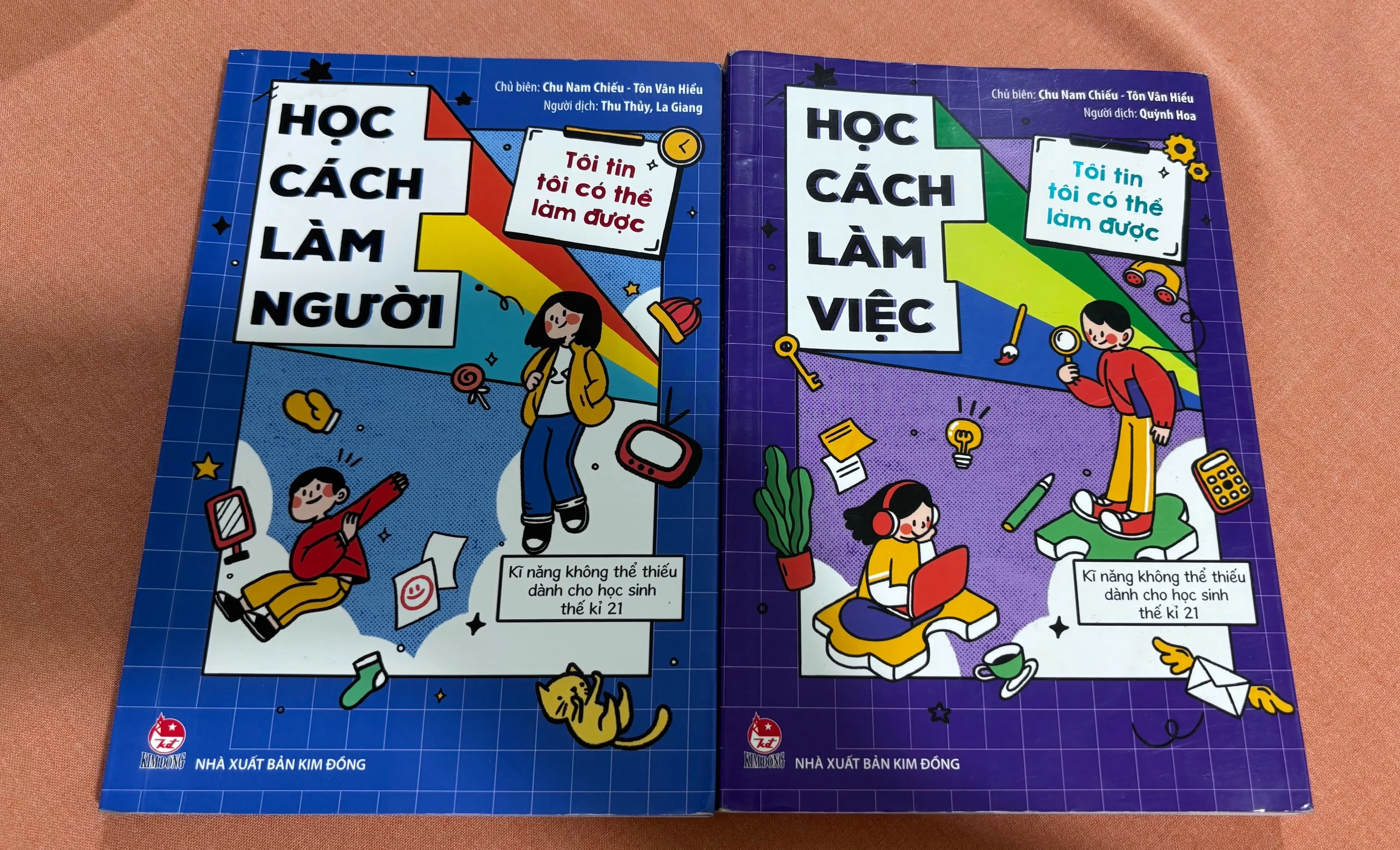 Combo 2 quyển: Học cách làm người và Học cách làm việc 🌊 by  - Sách Book Cover - Ngọc Hiển Books