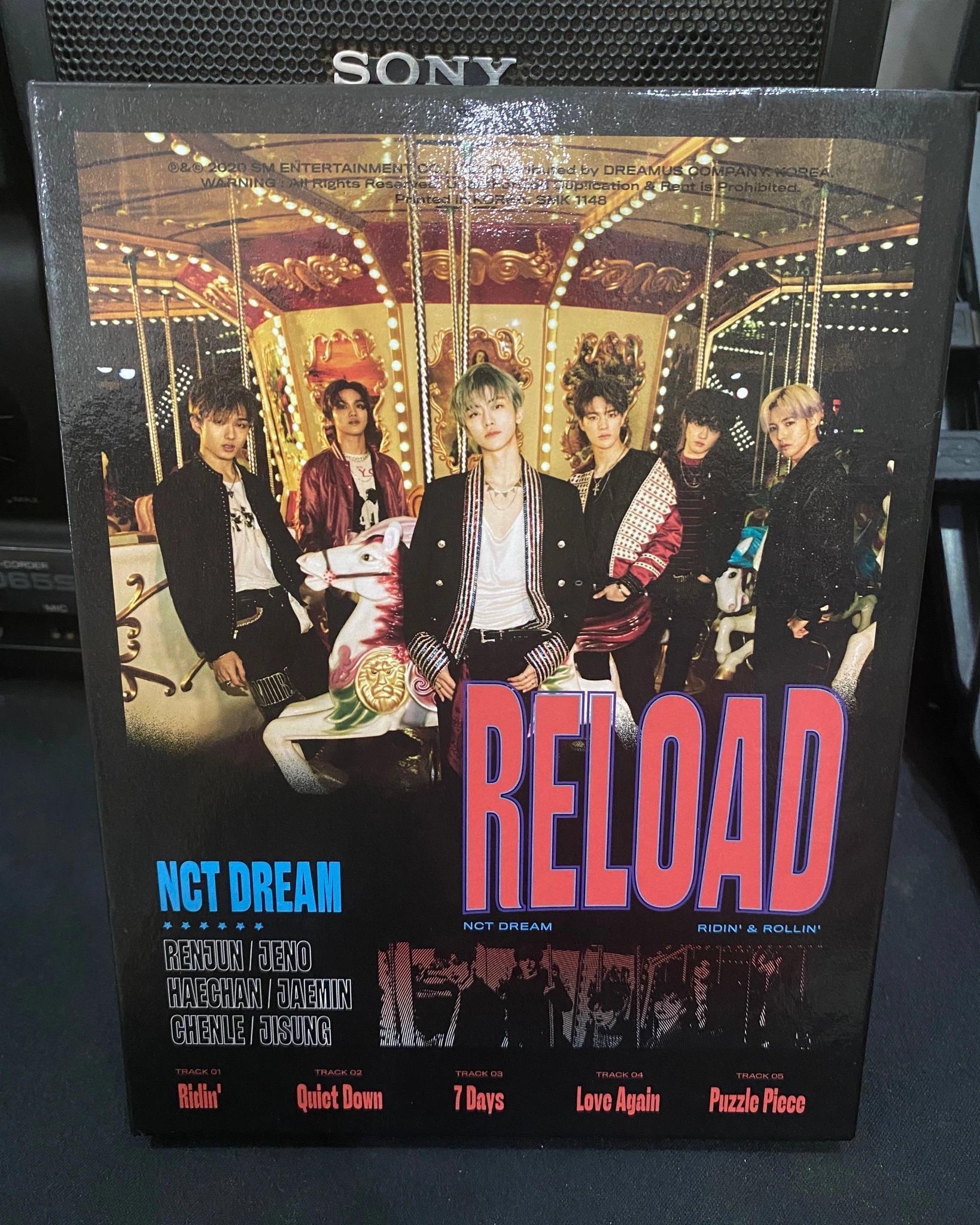 Nct Dream mini album Reload đã khui seal, kèm đĩa by  - Sách Book Cover - Ngọc Hiển Books