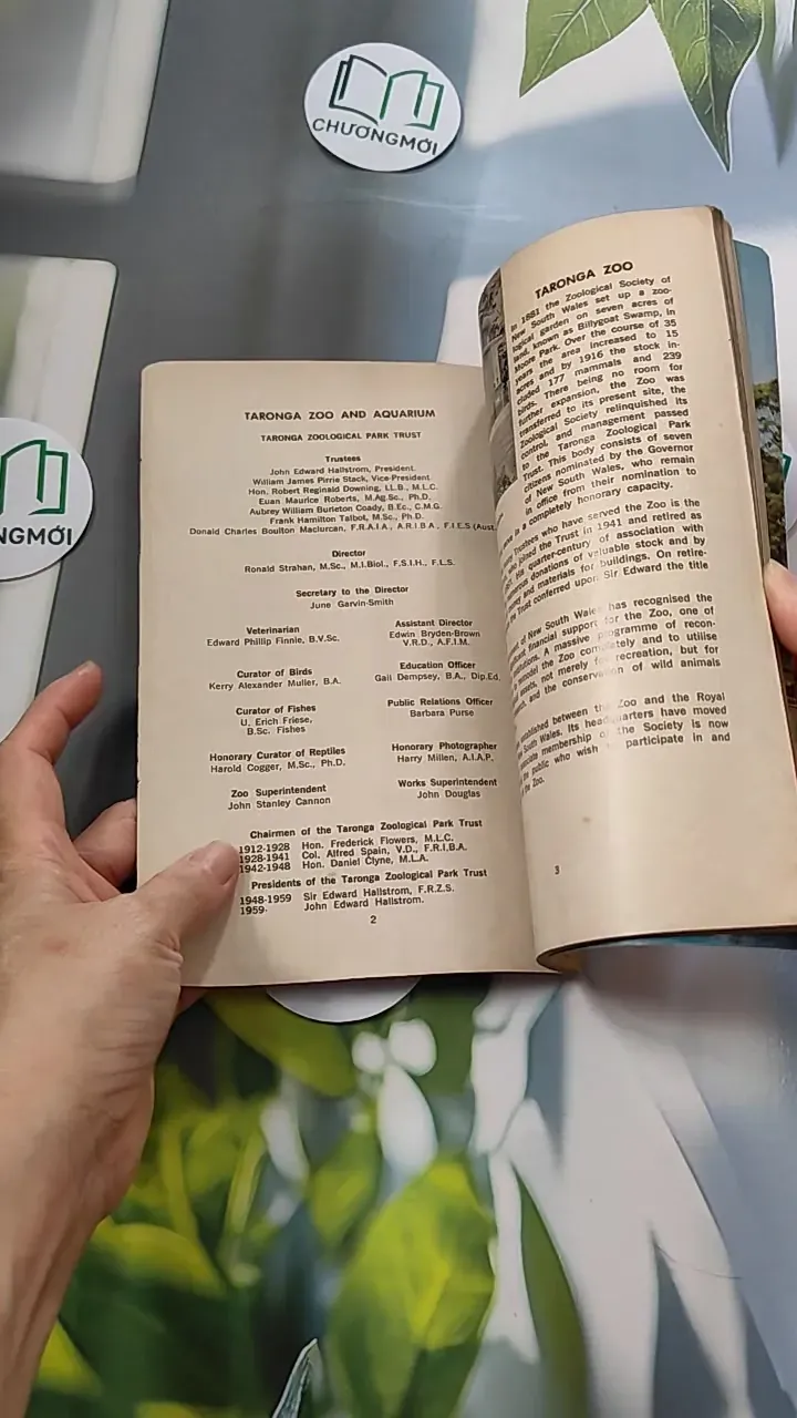 [MIỄN PHÍ BỌC SÁCH] [XƯA] Taronga Zoo Guide (1959) 754439