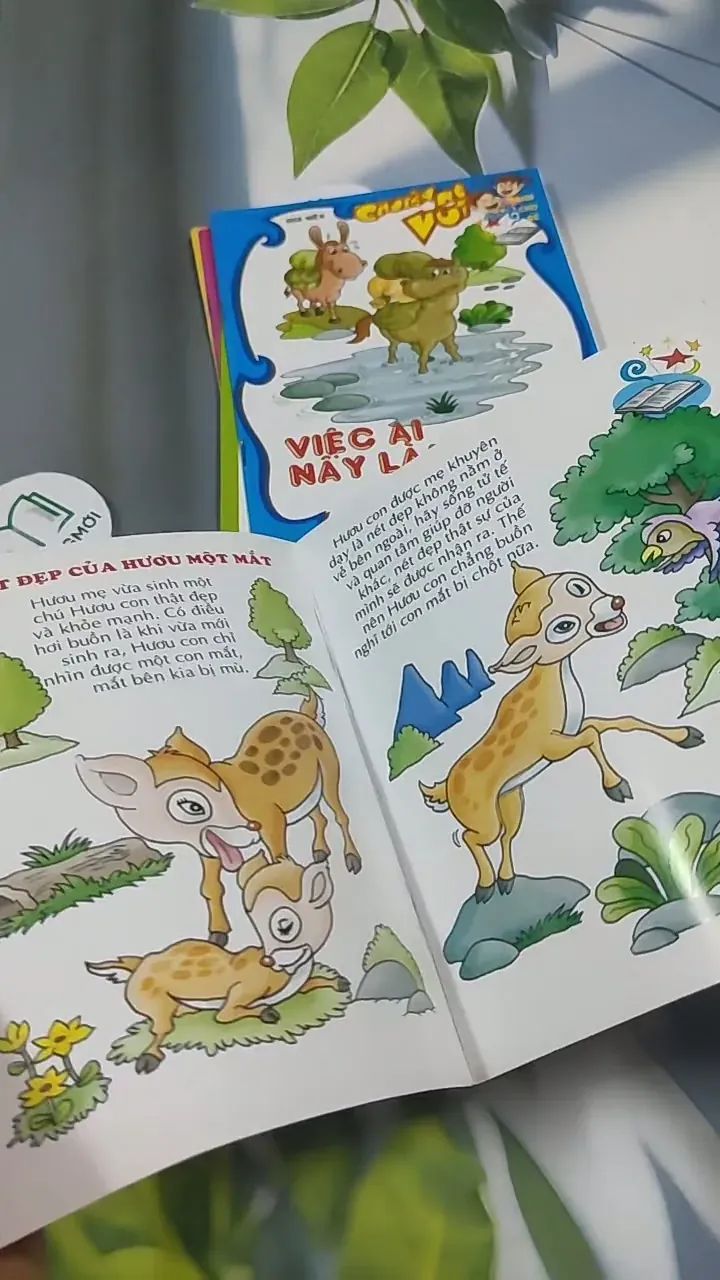 Combo Truyện Màu: Số Một Và Số Không, Tình Bạn Của Chó, Việc Ai Nấy Làm, Nét Đẹp Của Hươu 715656