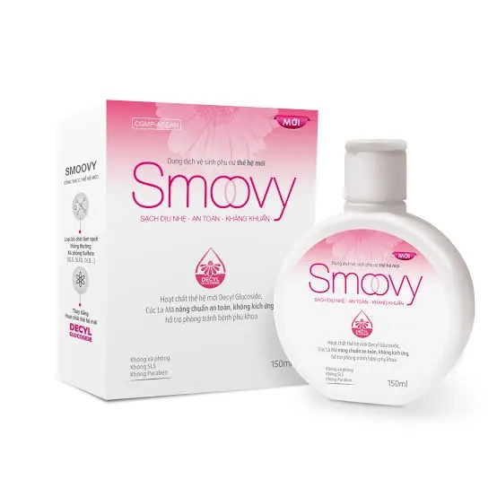 Smoovy - Dung dịch vệ sinh phụ nữ thế hệ mới không Sulfate