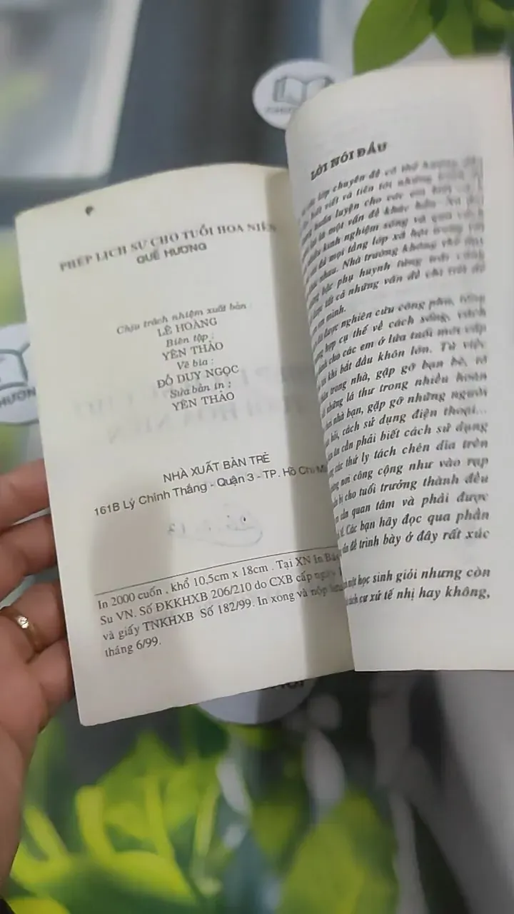 Phép Lịch Sự Cho Tuổi Hoa Niên - Quế Hương 727344