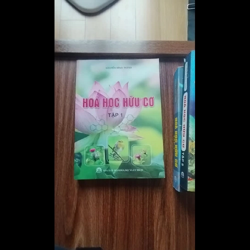 Bộ sách Hoá học Hữu cơ tập 1, 2, 3 của GS.TS. Nguyễn Đình Thành