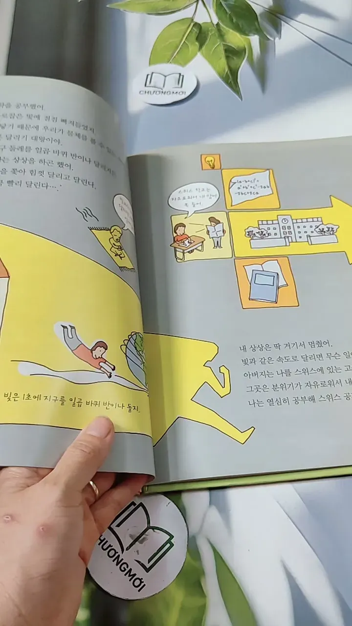 [Tặng nẹp góc] Truyện thiếu nhi Hàn Quốc: Danh nhân 37 -  지인지기 인물 이야기: 아인슈타인 732000