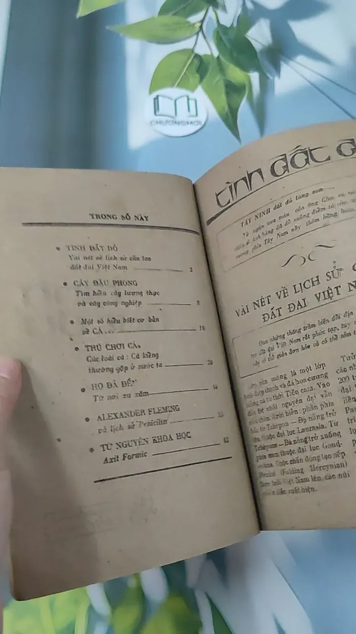 [XƯA] Tạp Chí Khoa Học - Đời Sống: Tình Đất Đỏ (1984) 775998