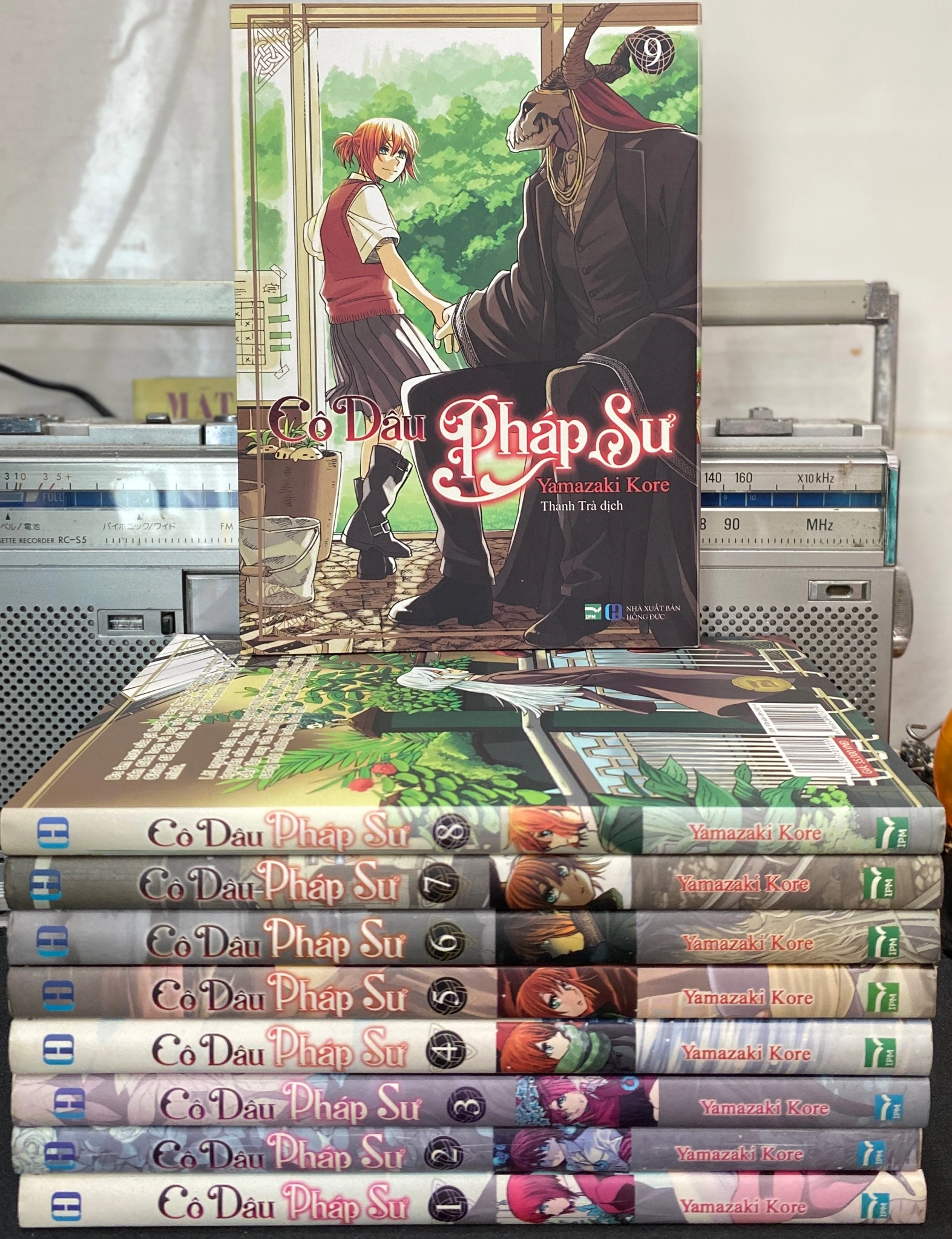 Truyện Cô Dâu Pháp Sư ( tập 1-9), mới nguyên by  - Sách Book Cover - Ngọc Hiển Books