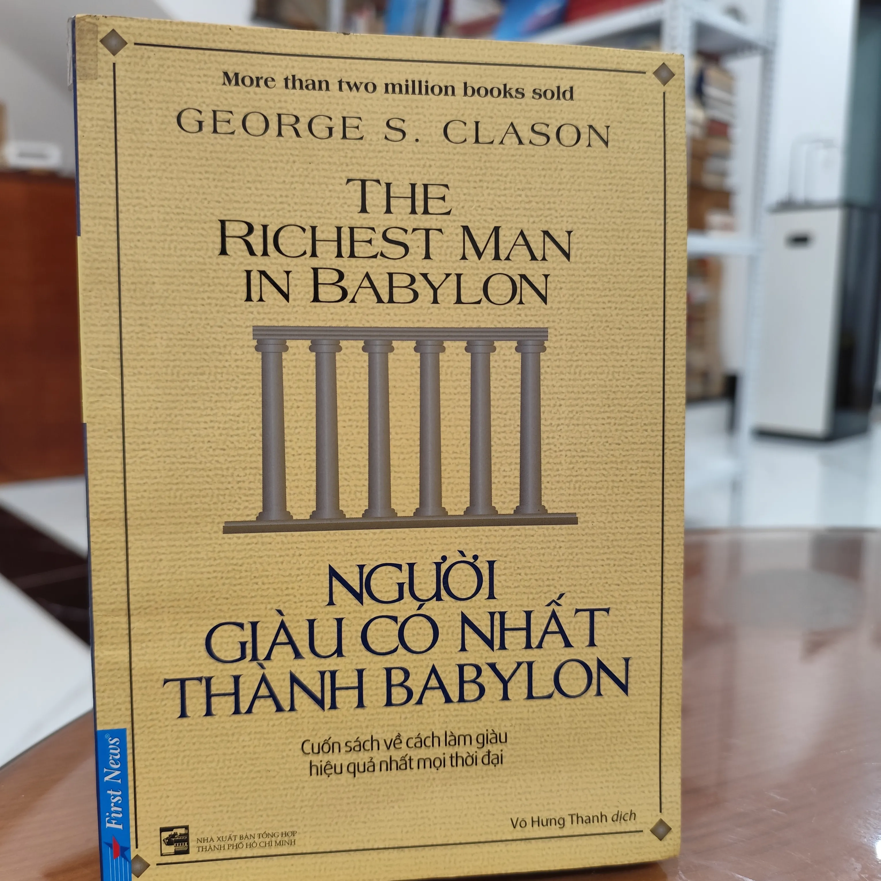 Người giàu có nhất thành Babylon by  - Sách Book Cover - Ngọc Hiển Books