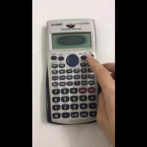 Máy tính Casio fx-570ES chính hãng đã sử dụng 430483